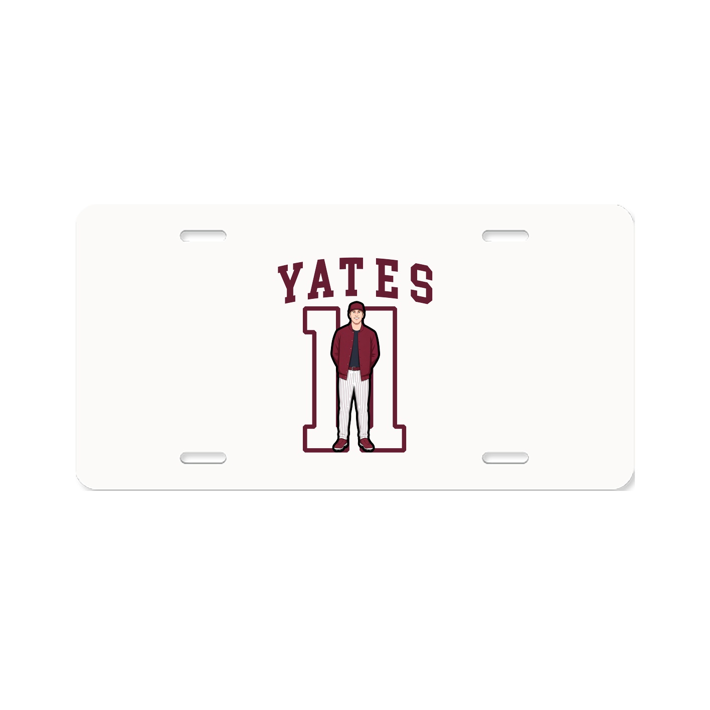 License Plate — Shirsey in Classic