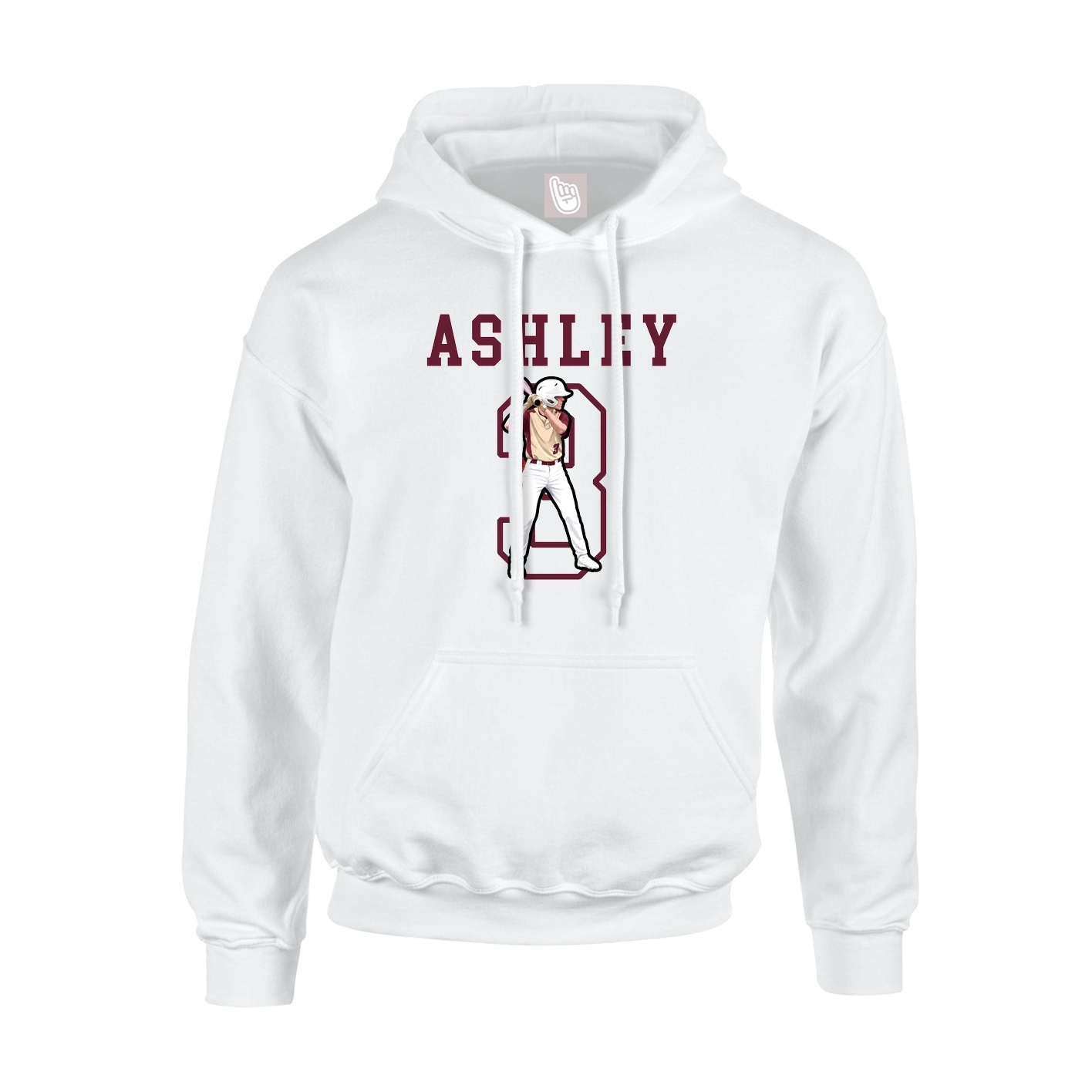 Youth Hoodie — Shirsey in White