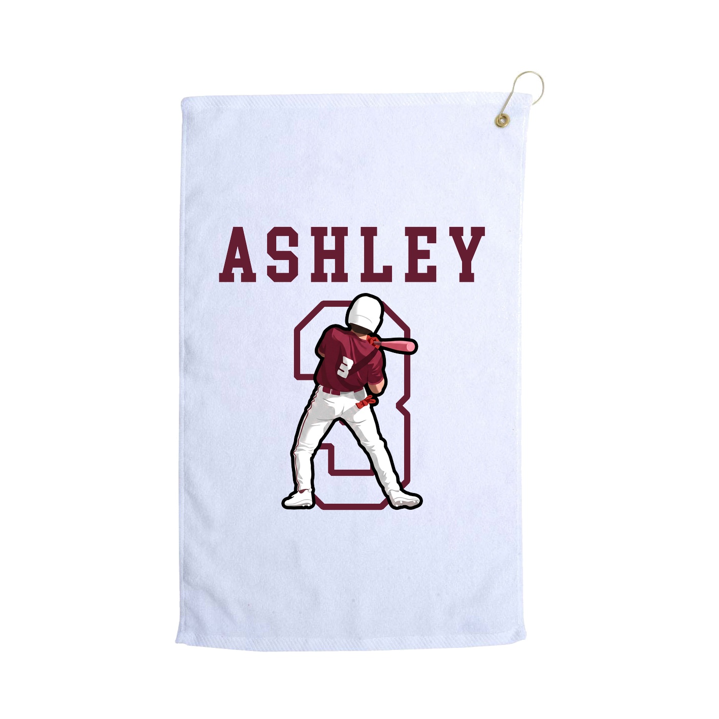 Golf Towel — Shirsey in White
