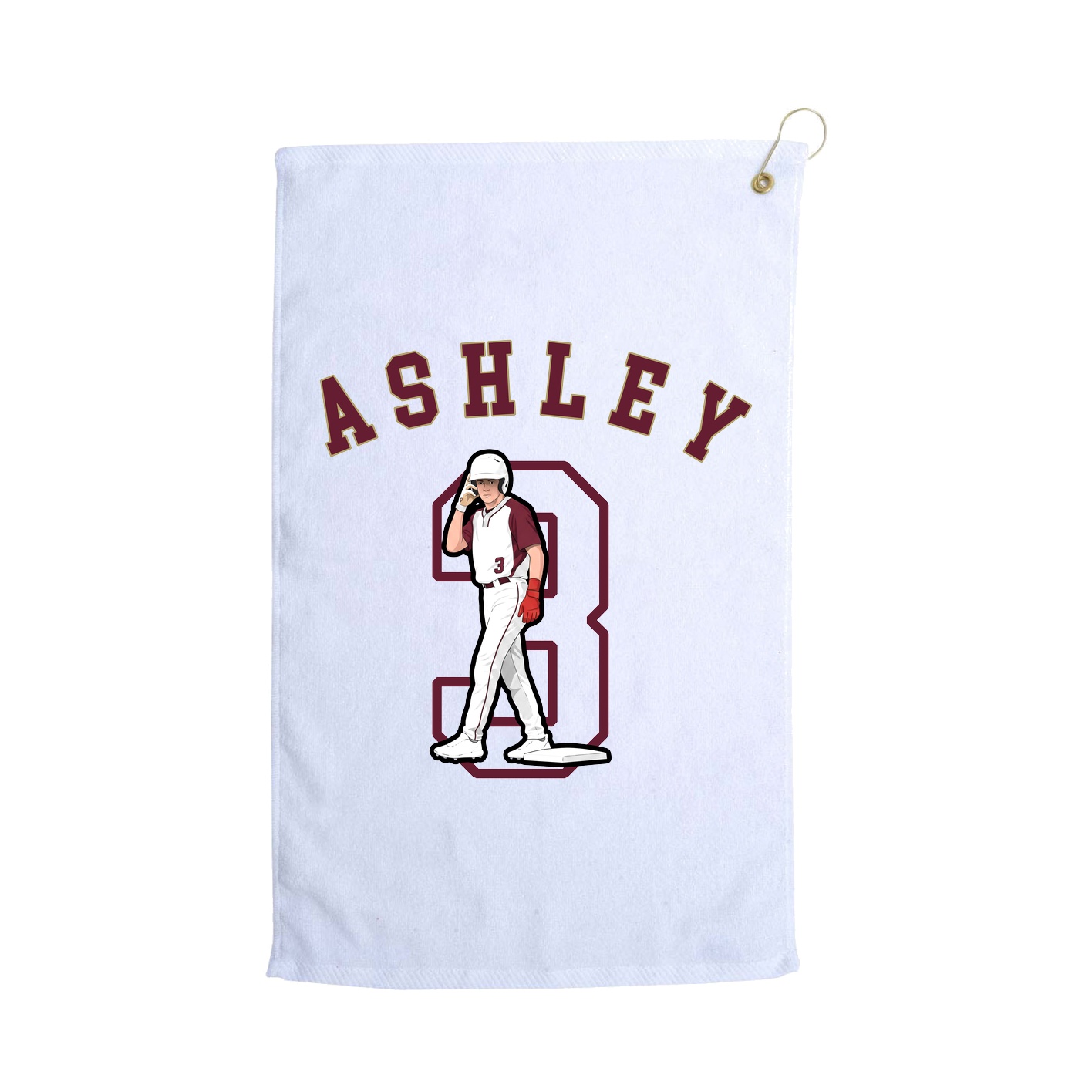 Terry Velour Golf Towel
