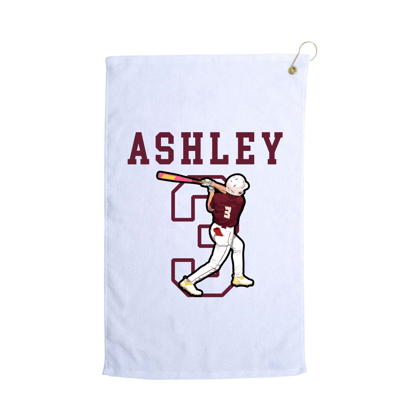 Golf Towel — Shirsey in White