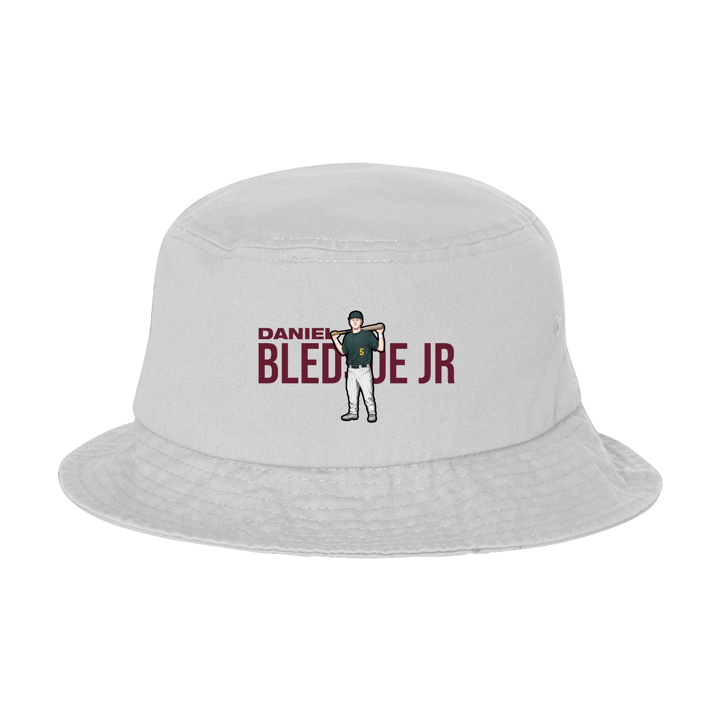 Bucket Cap — Player Name in White