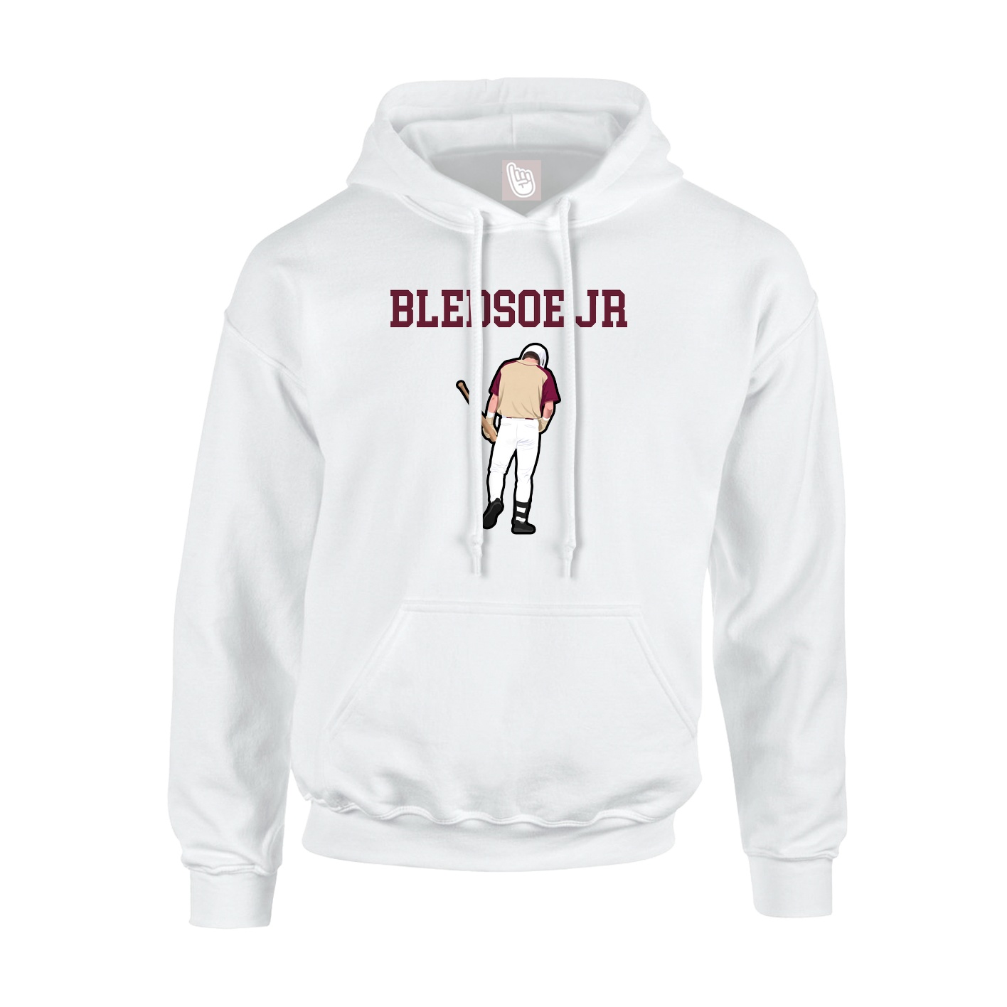Youth Hoodie — Shirsey in White