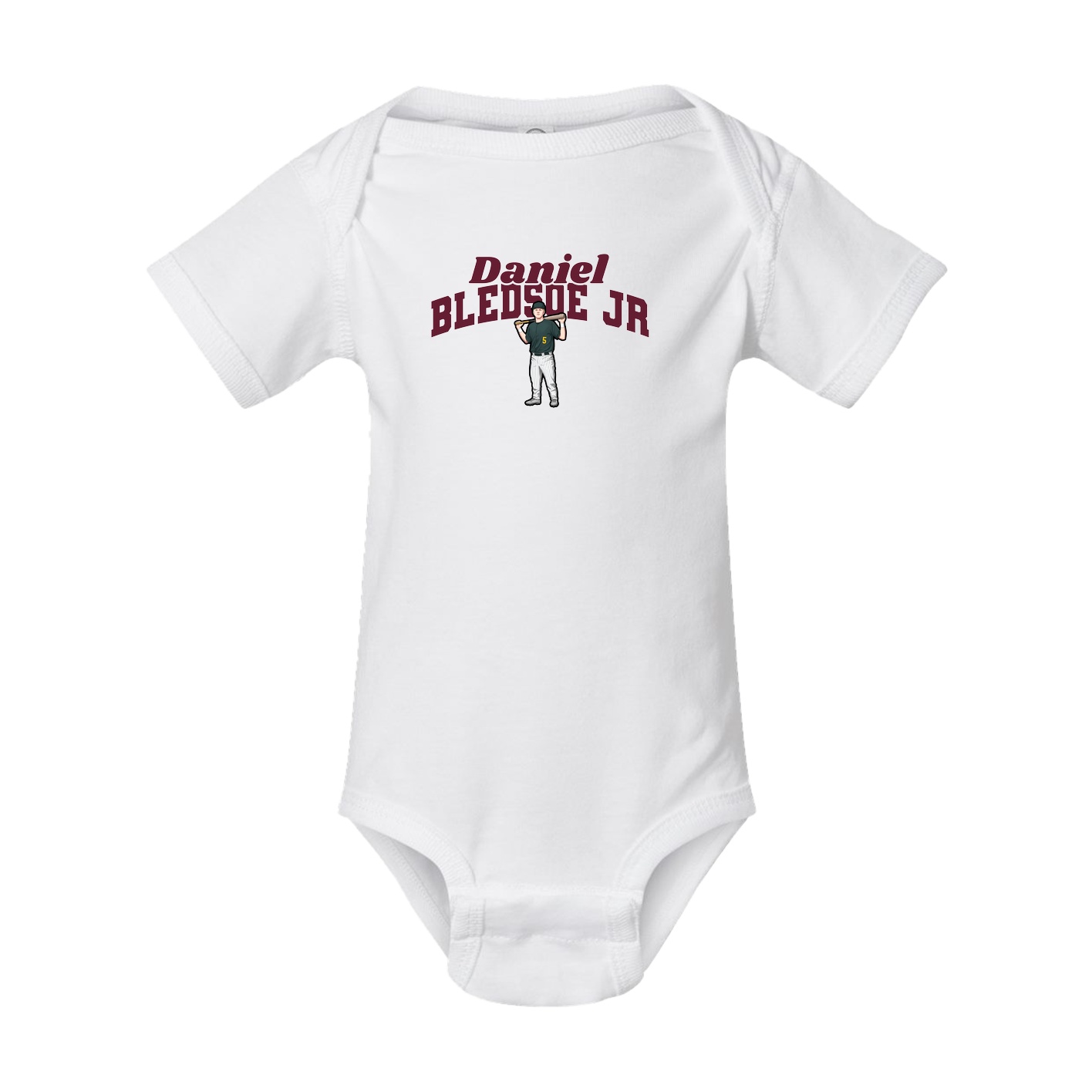 Baby Onesie — Signature Arch in White