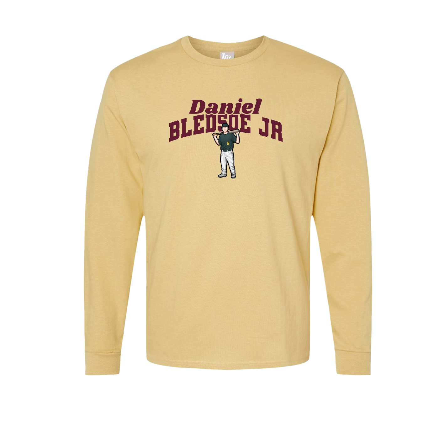 Long Sleeve Tee — Signature Arch in Vegas Gold