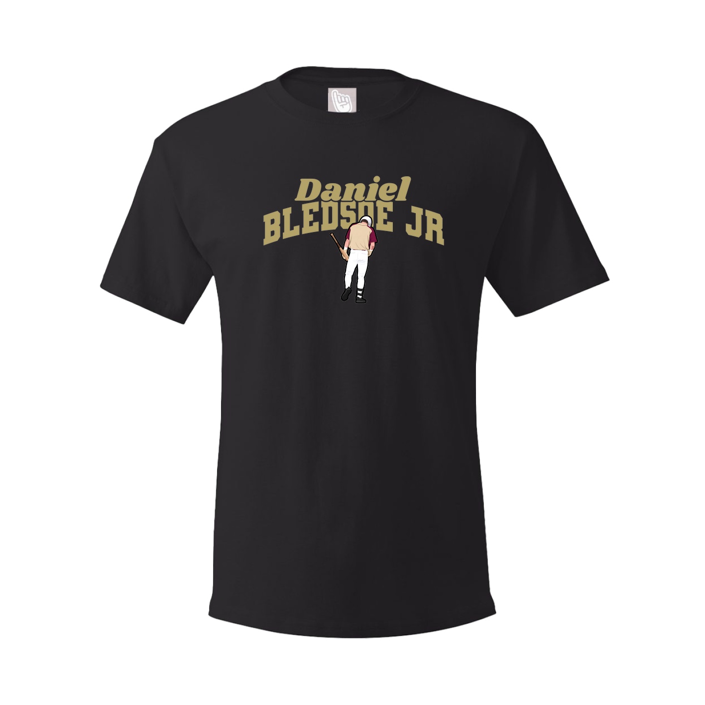 Youth Tee — Signature Arch in Black