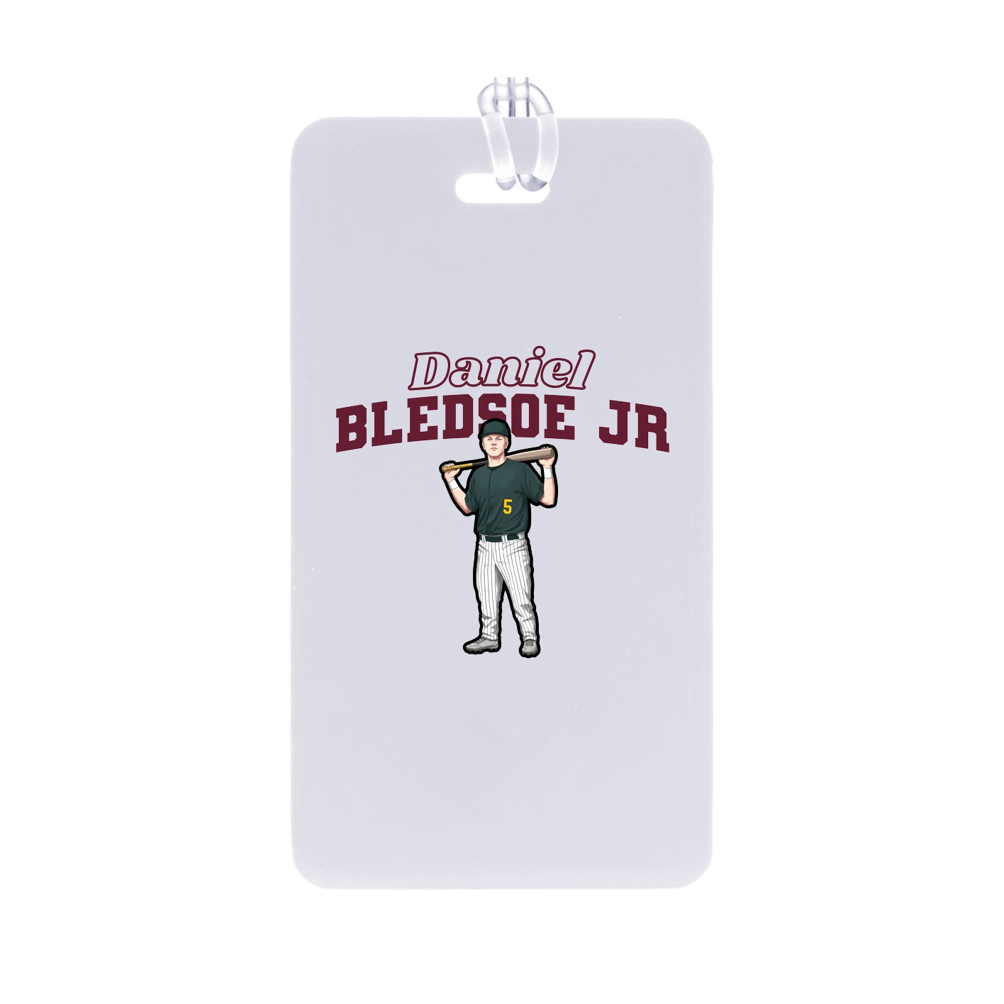 Bag Tag — Name Arch in Classic