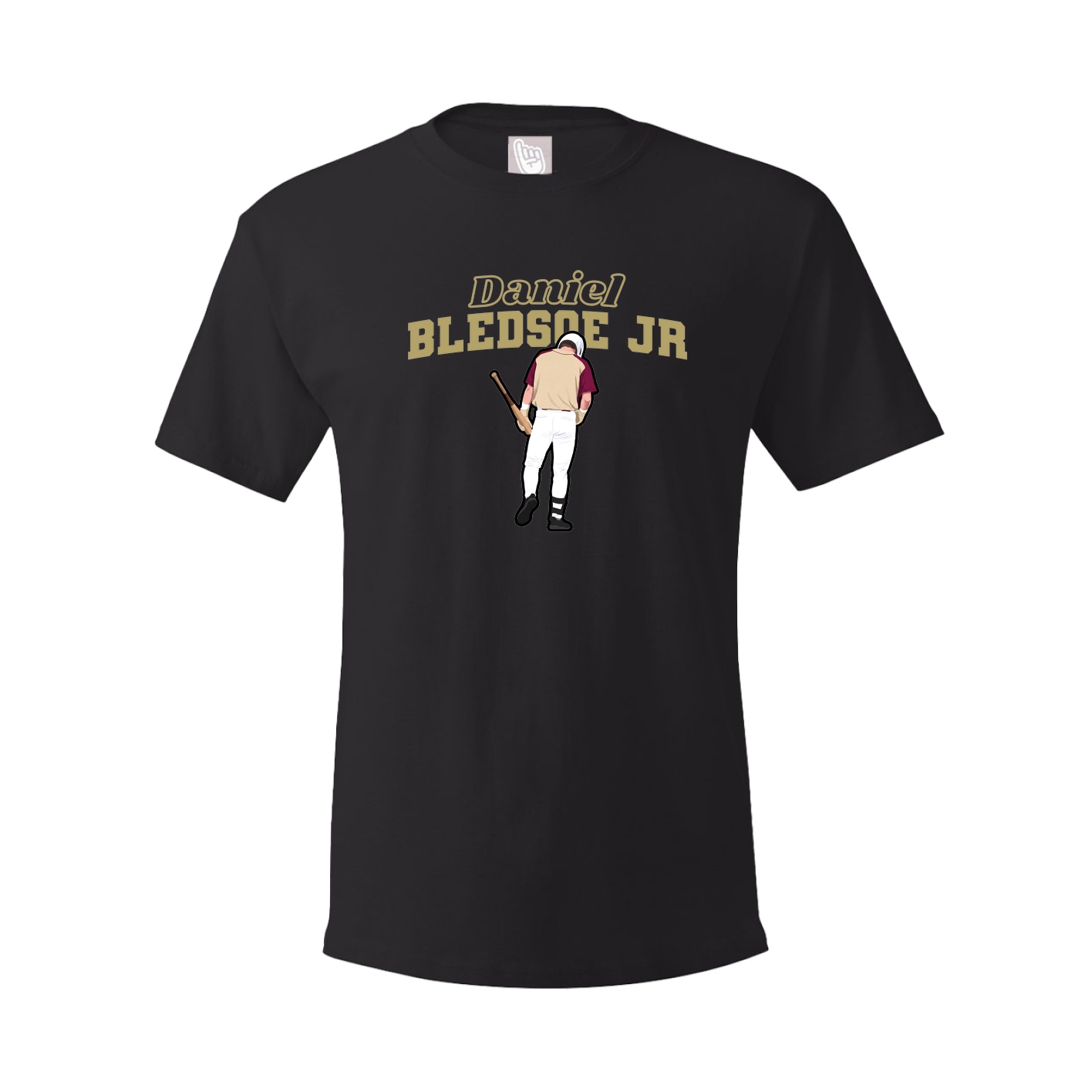 Youth Tee — Name Arch in Black