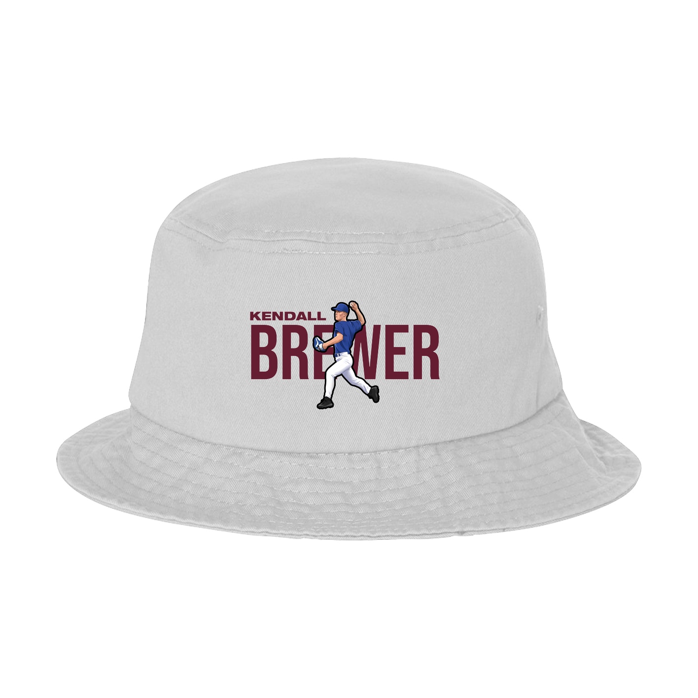 Bucket Cap — Player Name in White