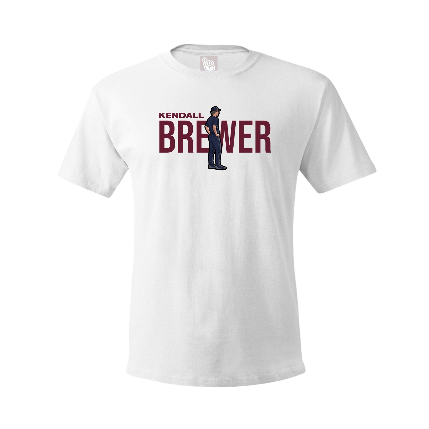 Youth Tee — Player Name in White