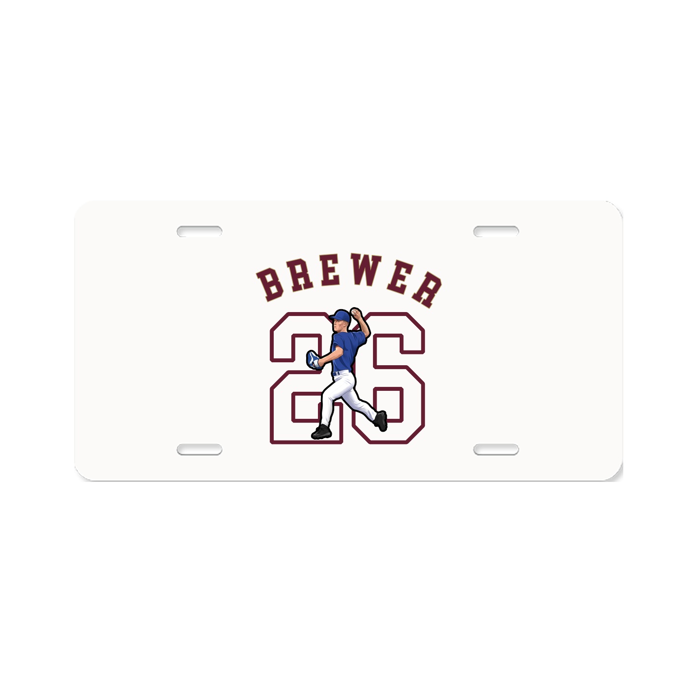 License Plate — Shirsey Arch in Classic