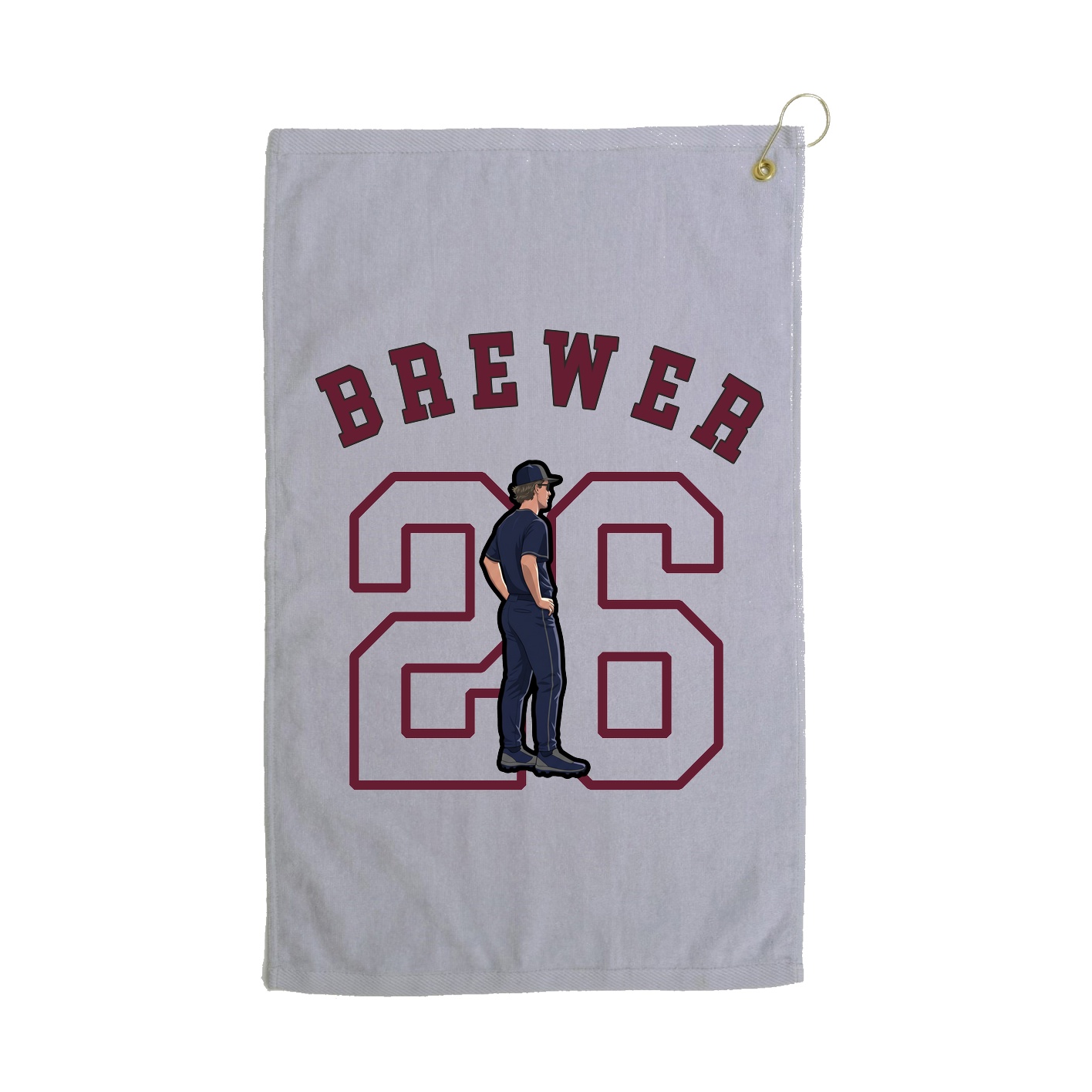 Golf Towel — Shirsey Arch in Grey