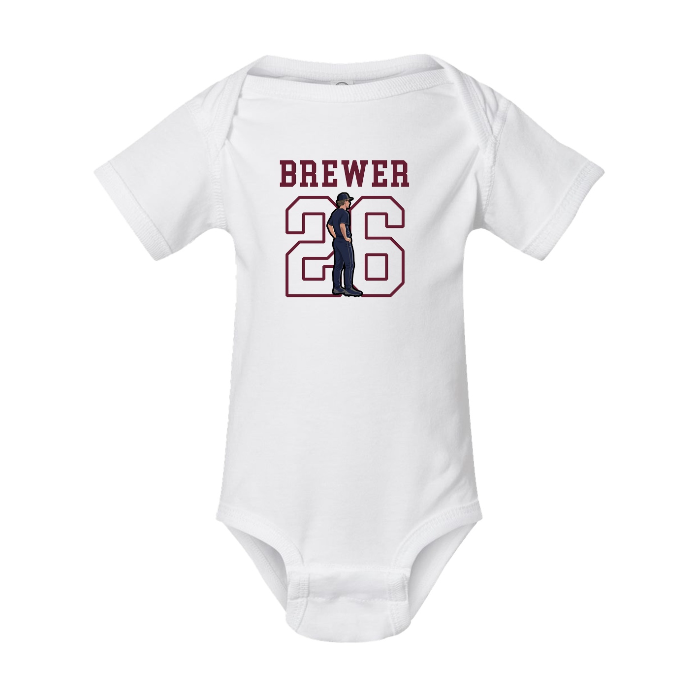 Baby Onesie — Shirsey in White