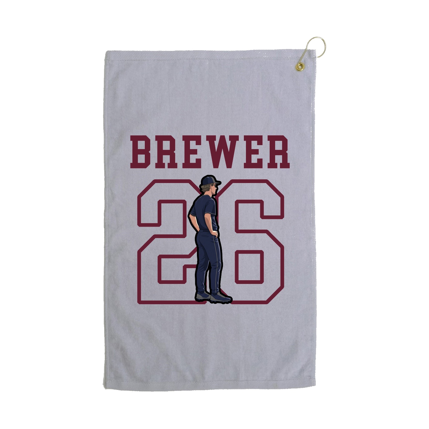 Golf Towel — Shirsey in Grey