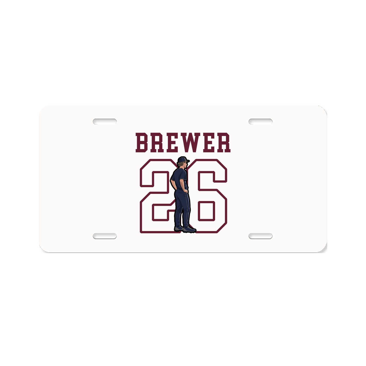 License Plate — Shirsey in Classic