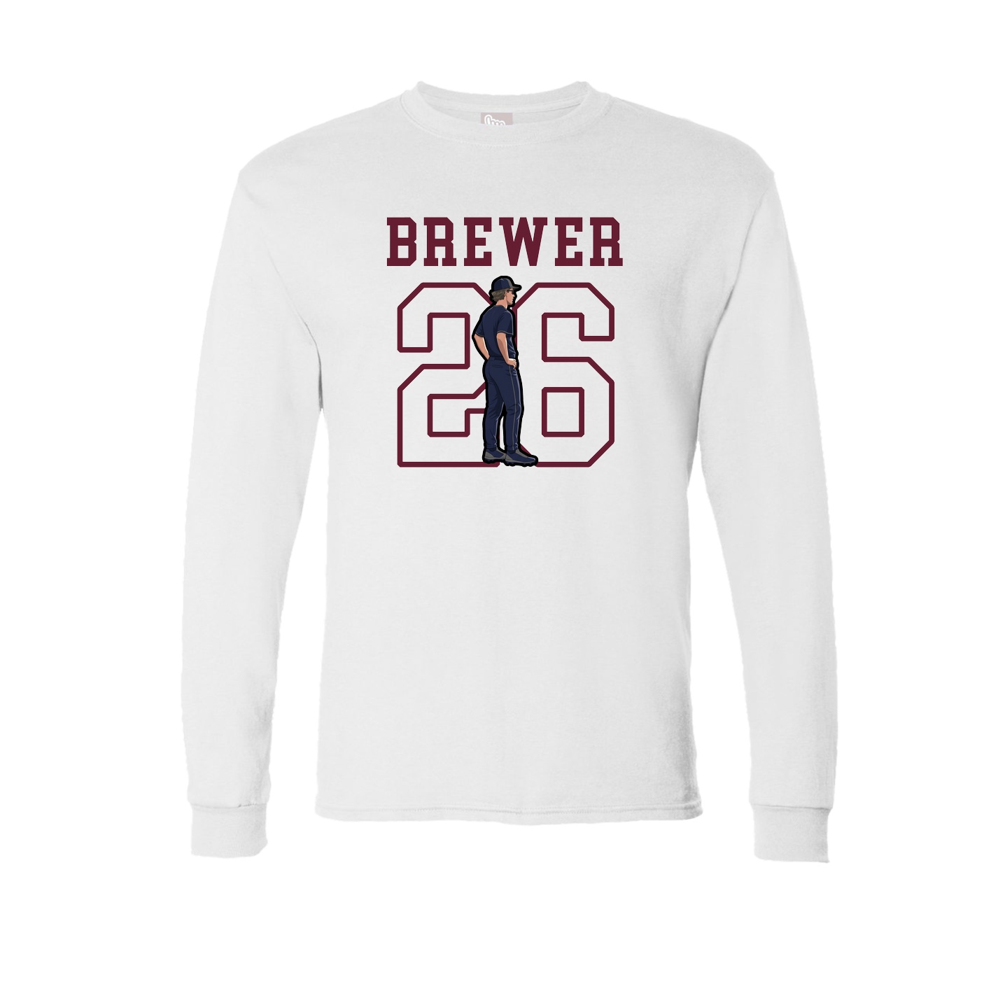 Long Sleeve Tee — Shirsey in White