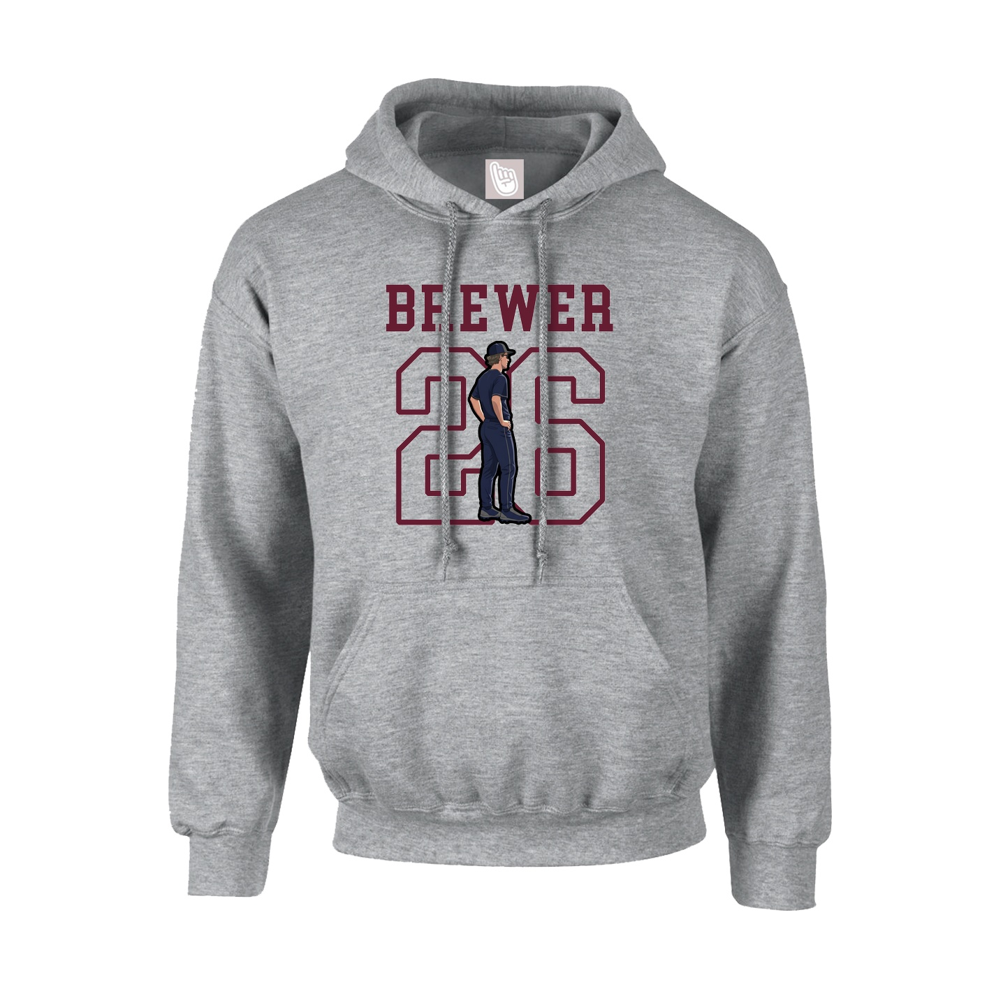 Youth Hoodie — Shirsey in Grey
