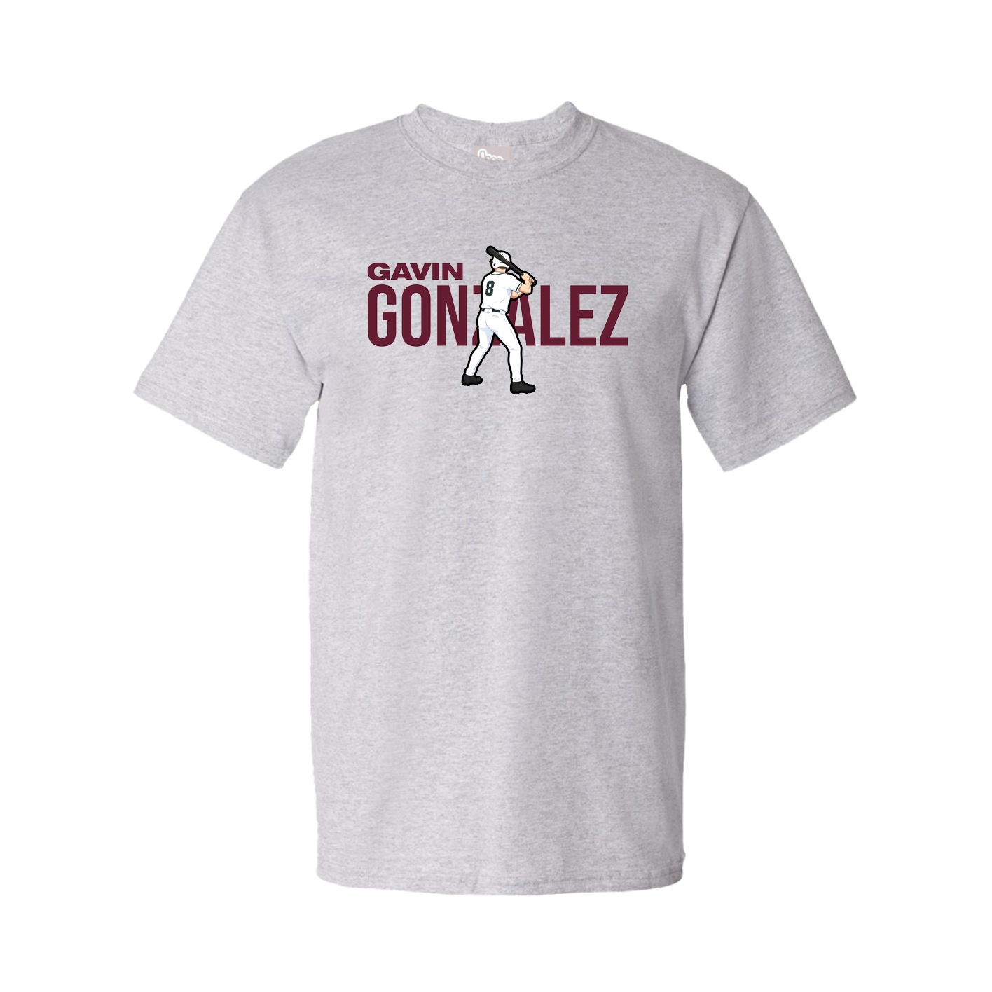 Tee — Player Name in Grey