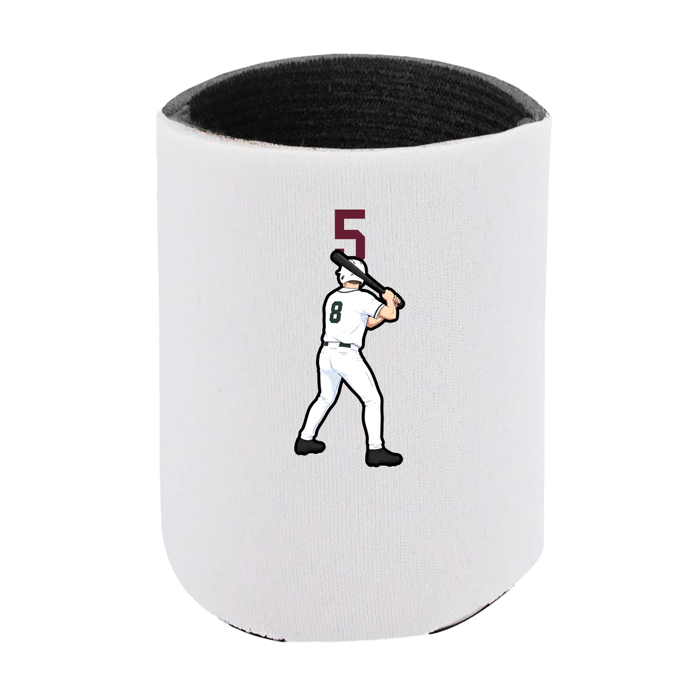 Can Holder — Number Top in White