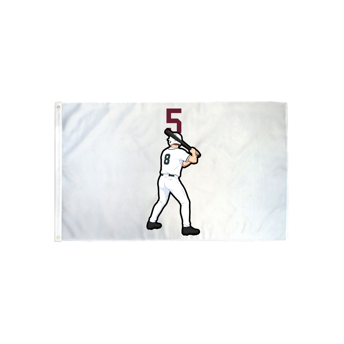 3x5 Flag — Number Top in Classic