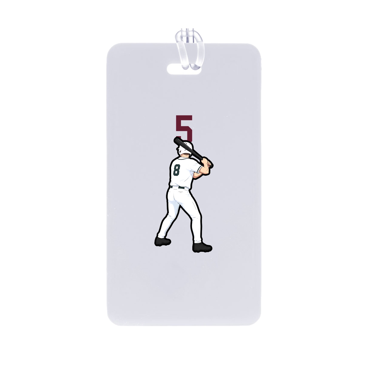 Bag Tag — Number Top in Classic