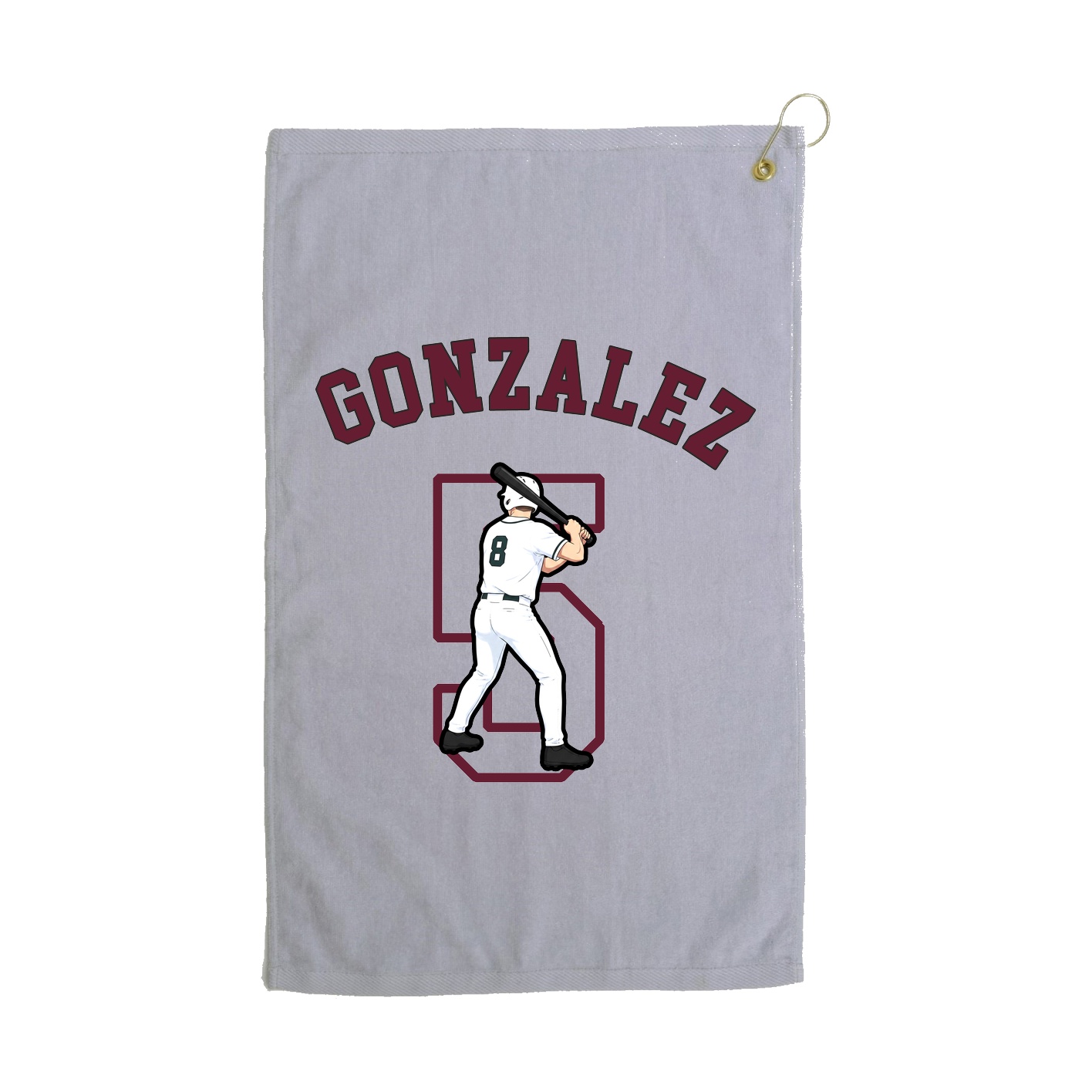 Golf Towel — Shirsey Arch in Grey