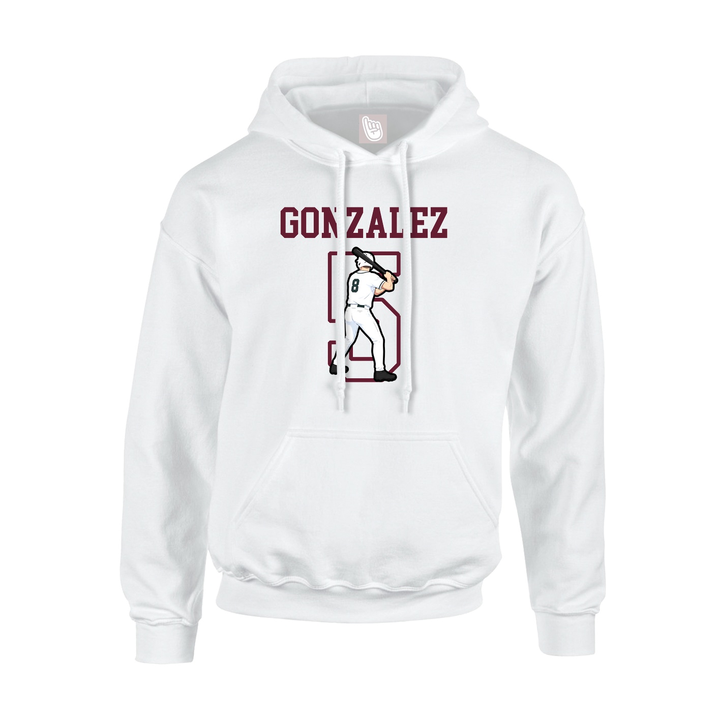 Youth Hoodie — Shirsey in White