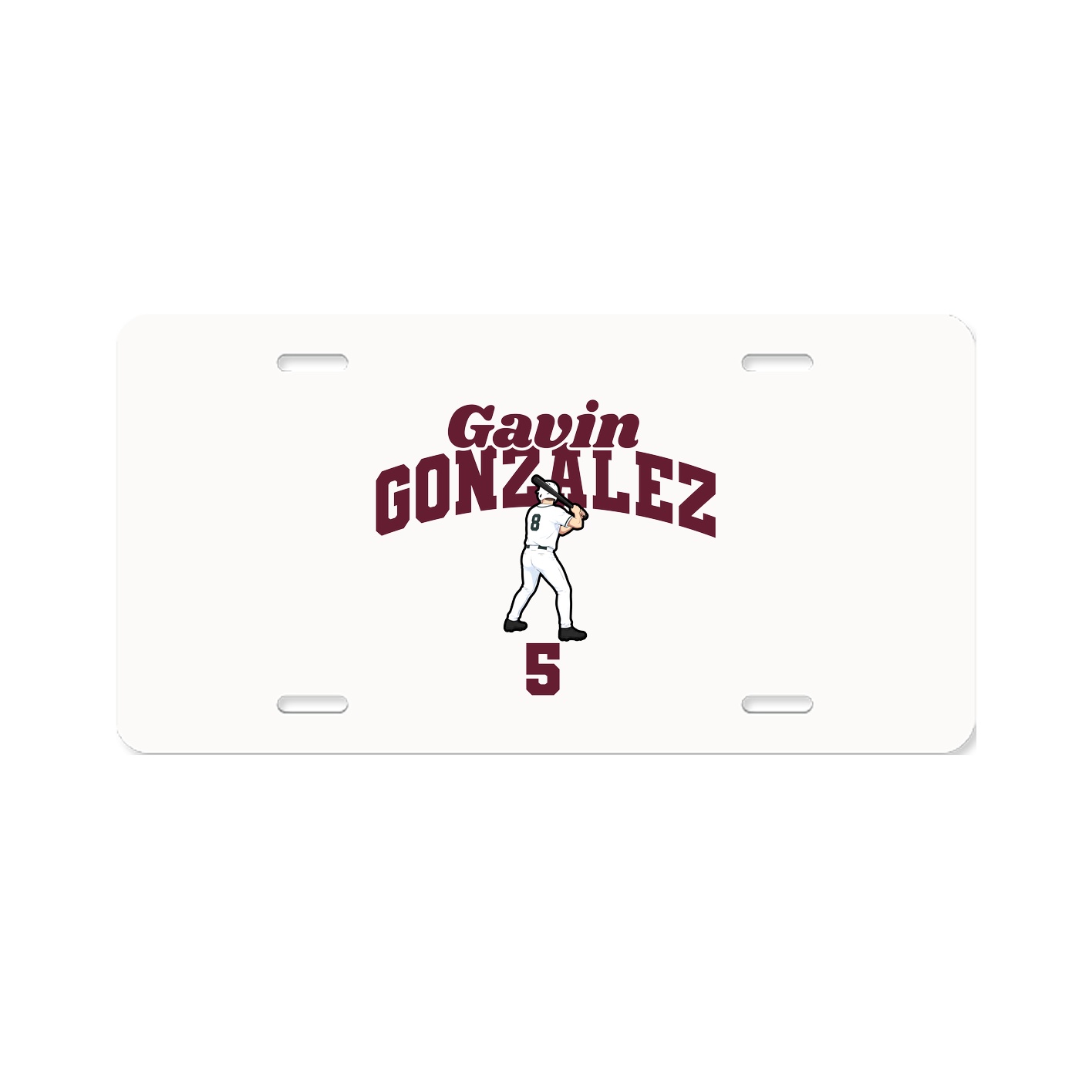 License Plate — Signature Arch in Classic