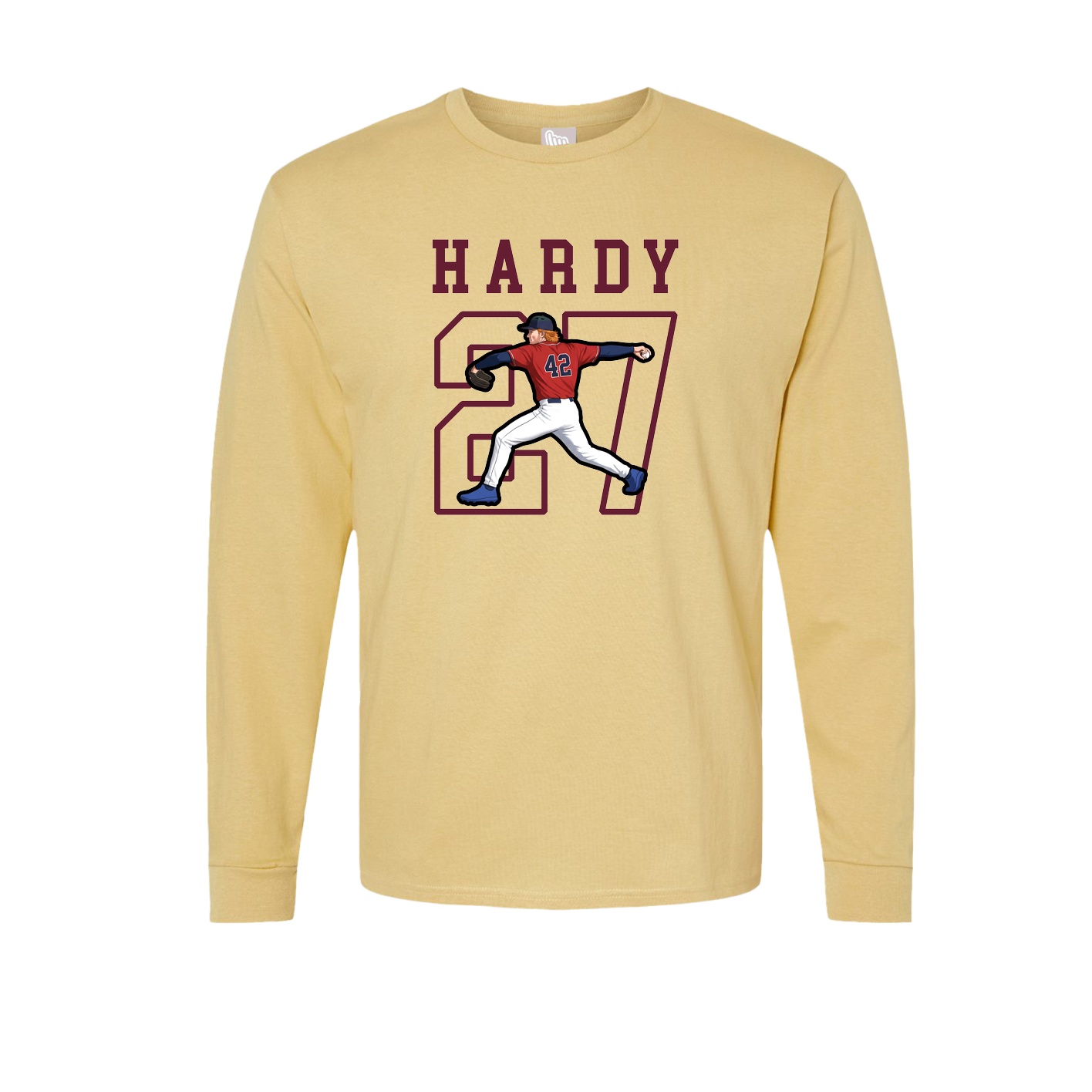 Long Sleeve Tee — Shirsey in Vegas Gold