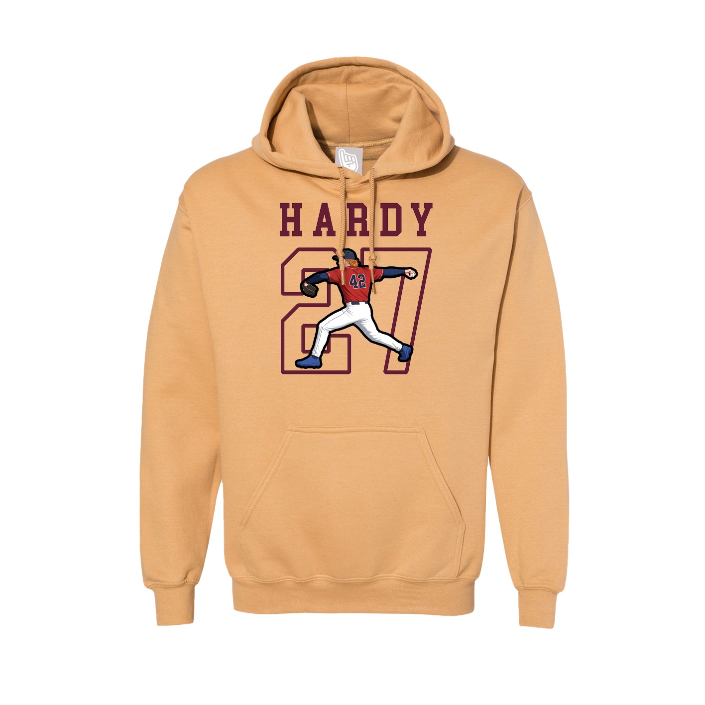 Hoodie — Shirsey in Vegas Gold