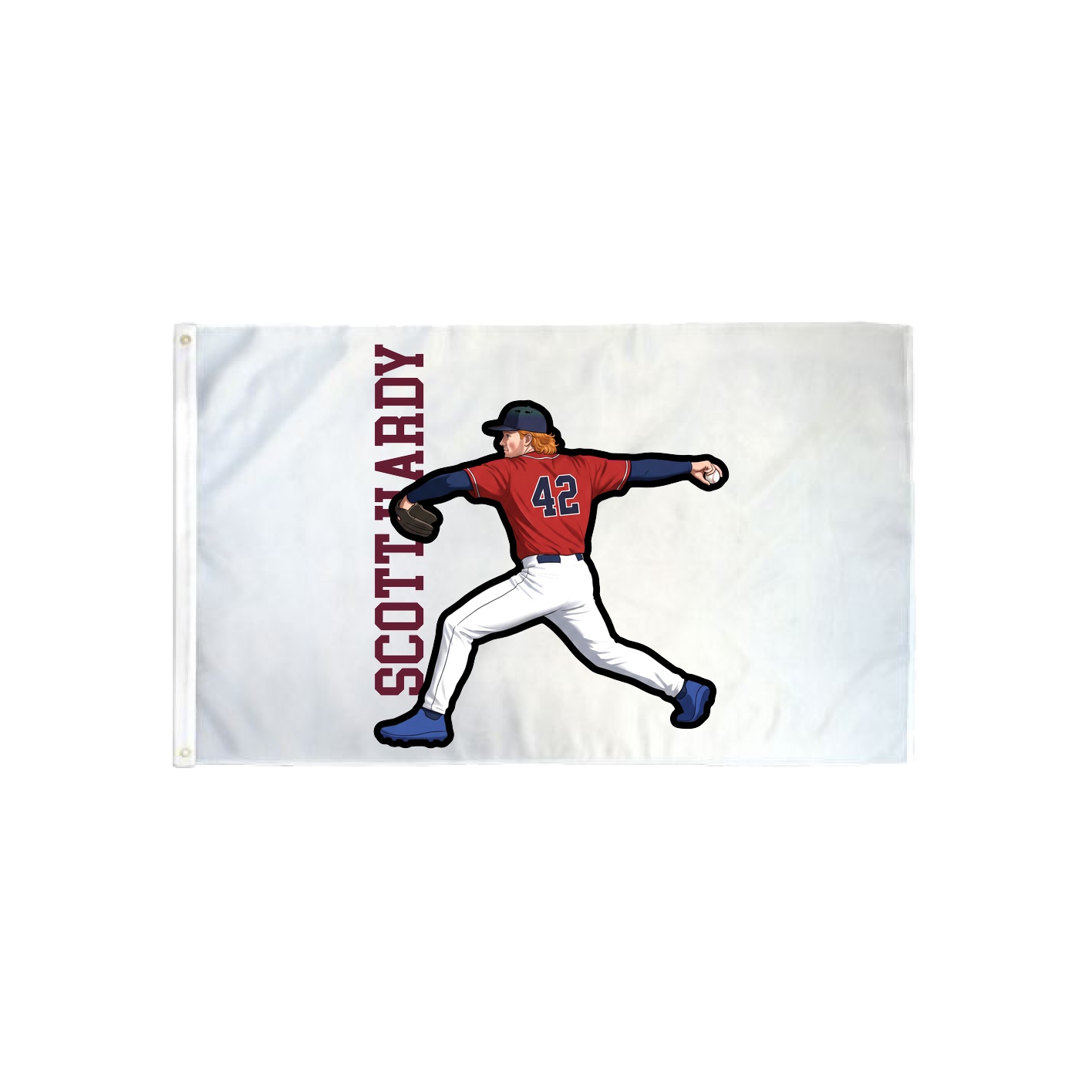 3x5 Flag — Name Vertical in Classic