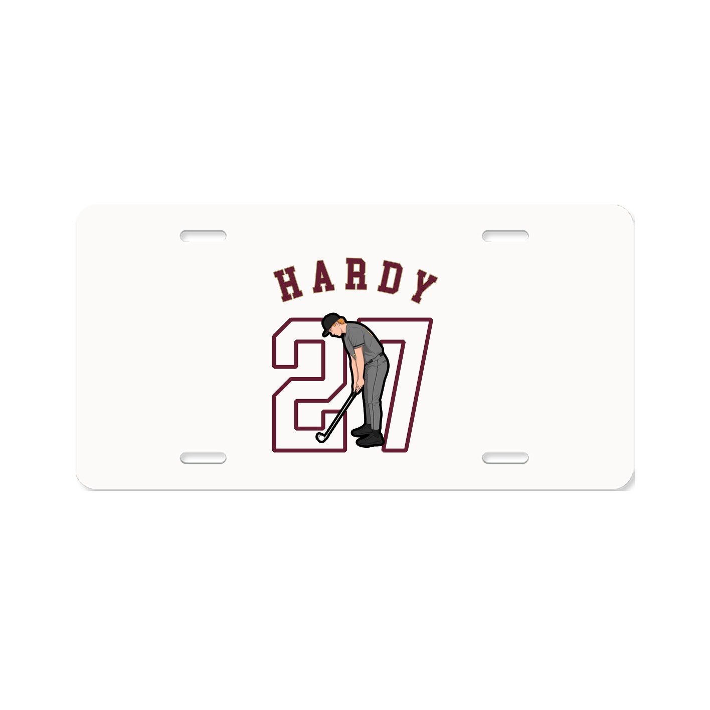 License Plate — Shirsey Arch in Classic