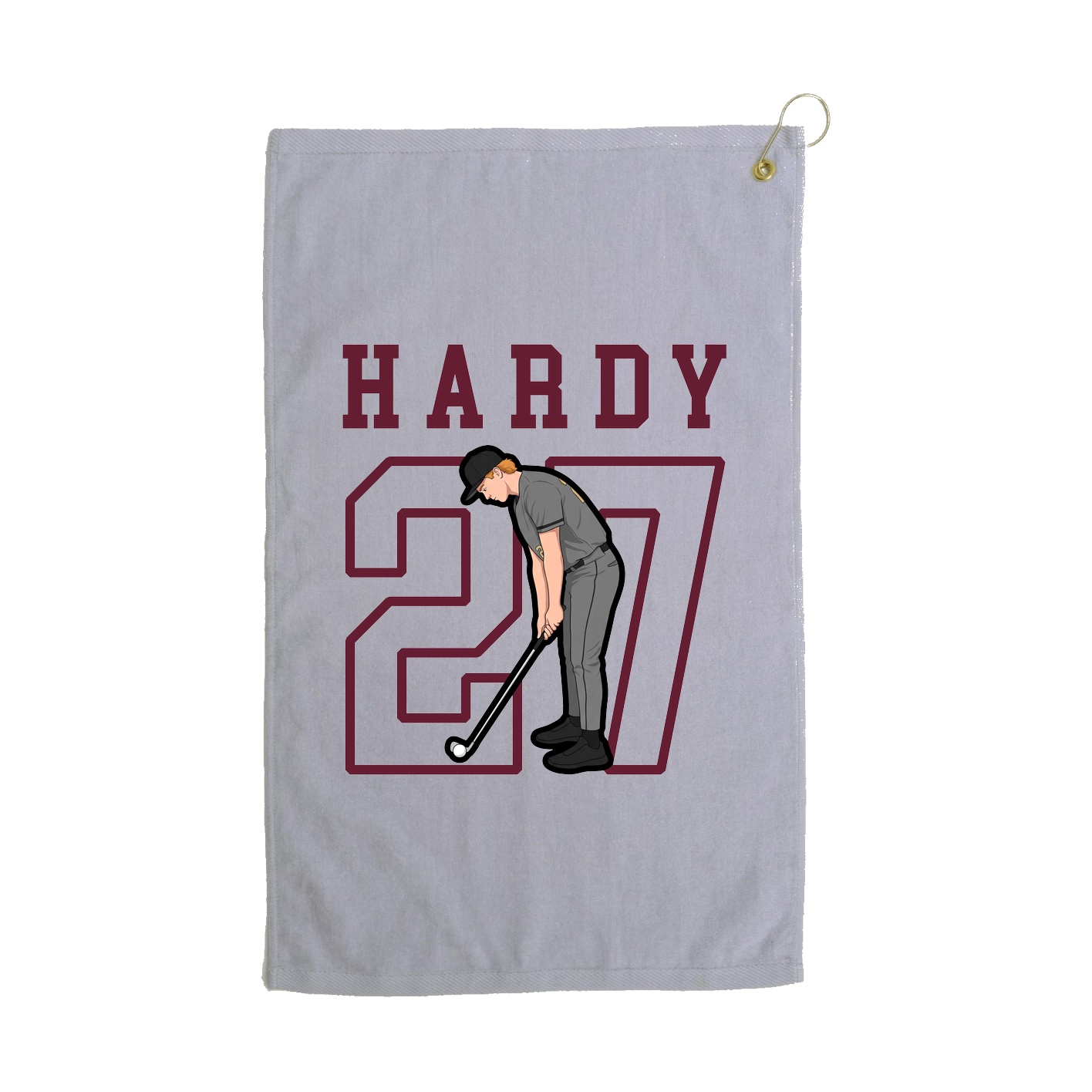 Golf Towel — Shirsey in Grey