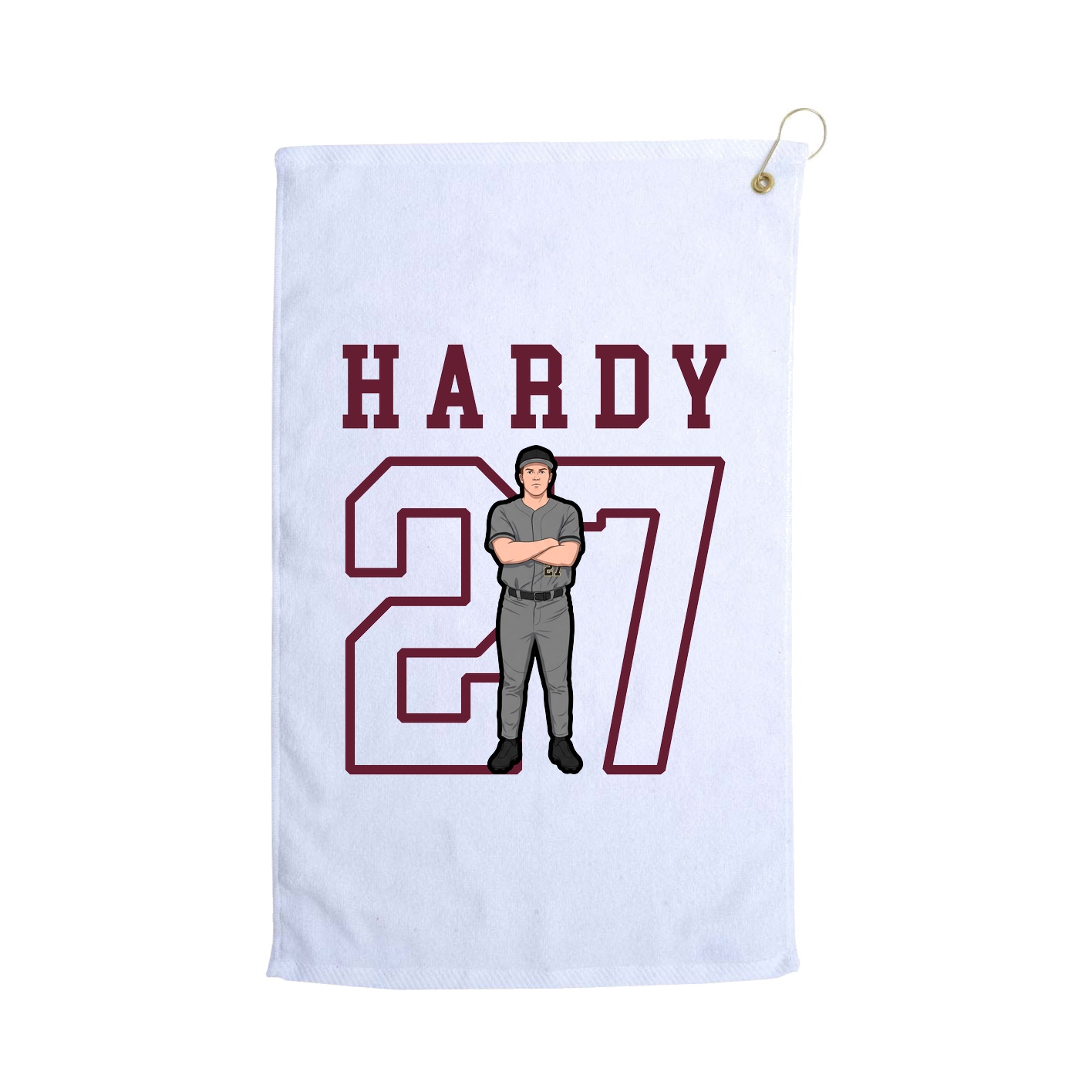 Golf Towel — Shirsey in White
