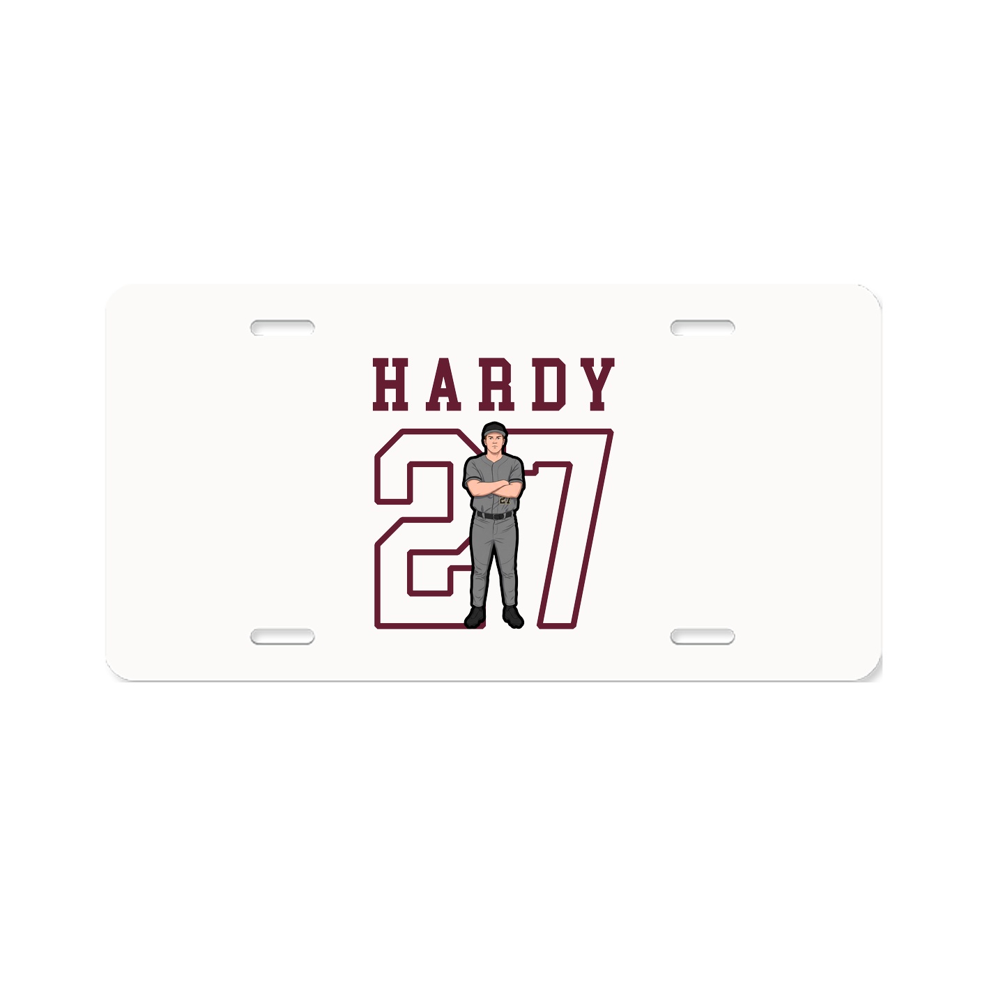 License Plate — Shirsey in Classic