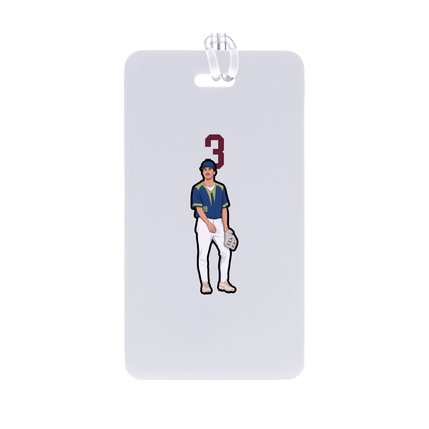 Bag Tag — Number Top in Classic