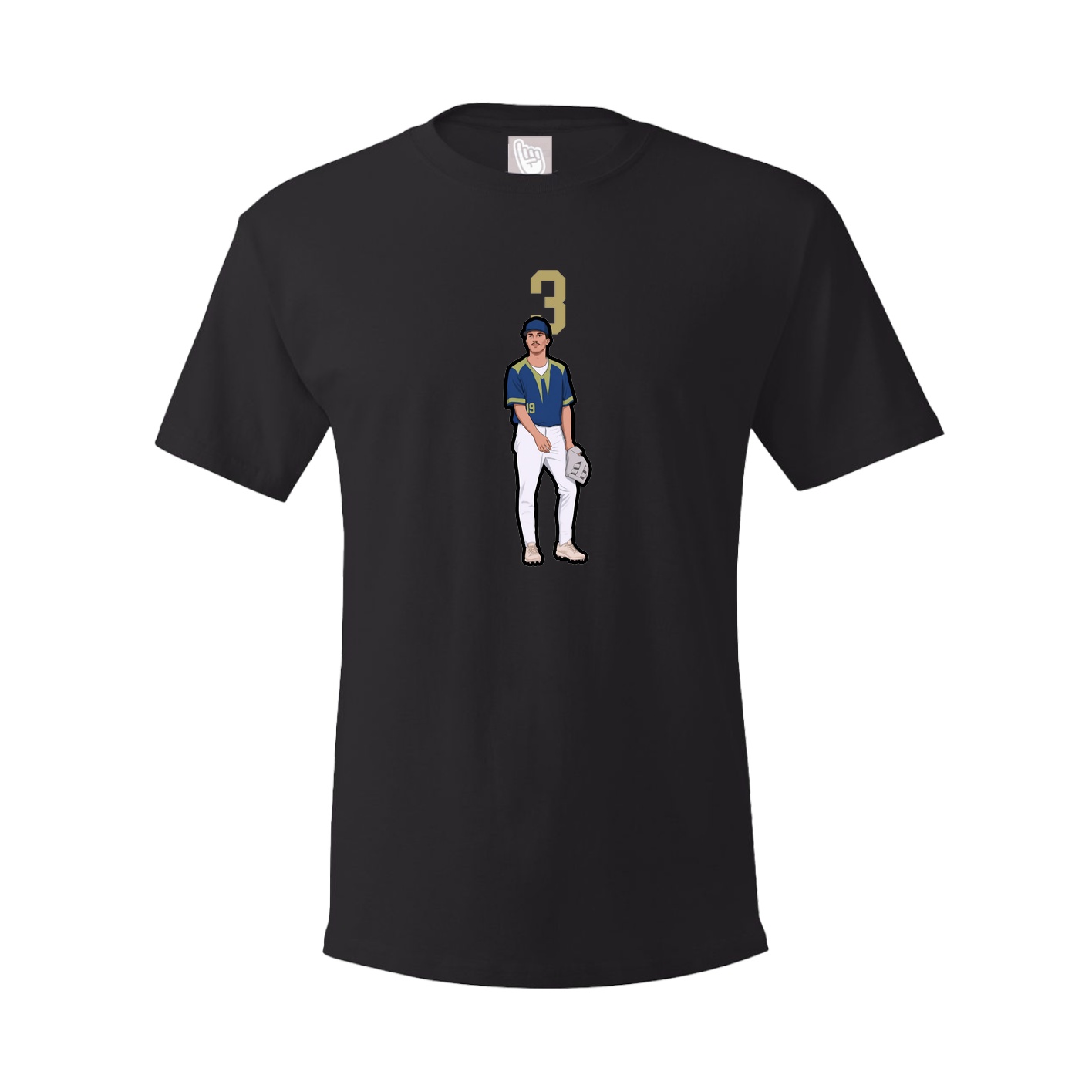 Tee — Number Top in Black