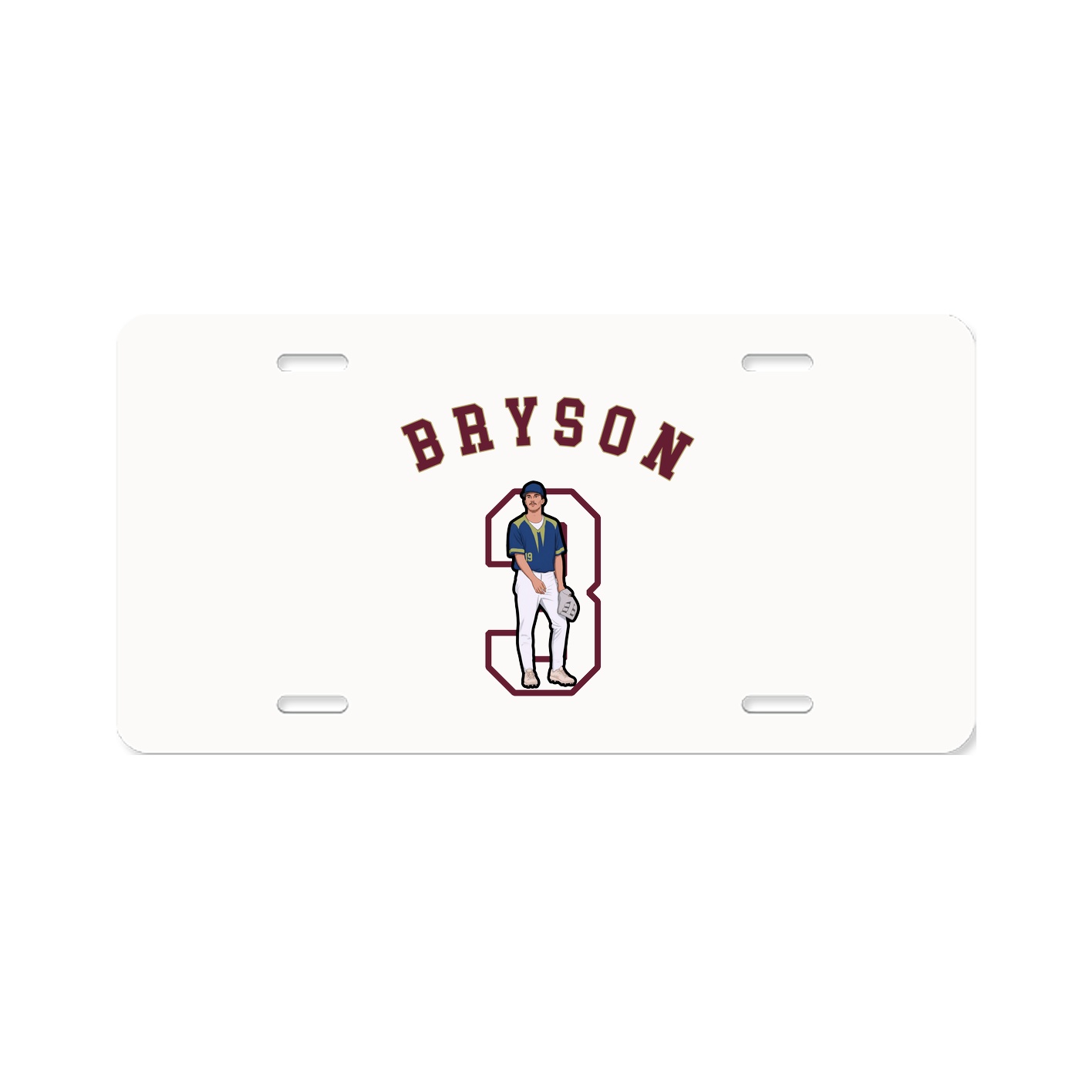 License Plate — Shirsey Arch in Classic