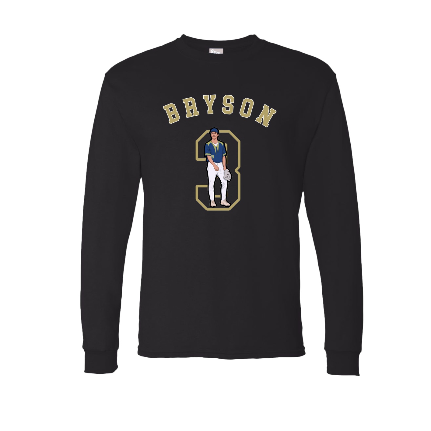 Long Sleeve Tee — Shirsey Arch in Black