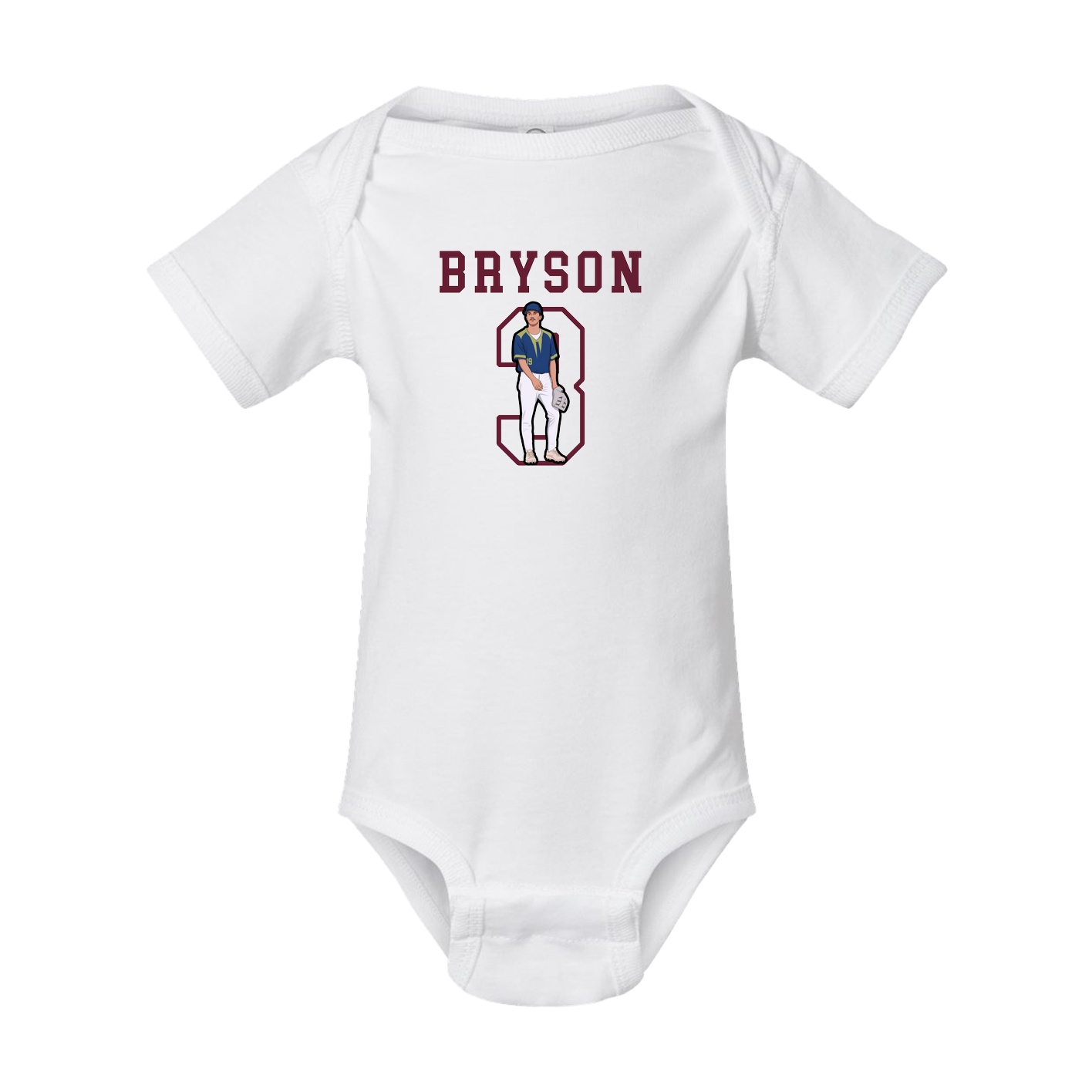 Baby Onesie — Shirsey in White