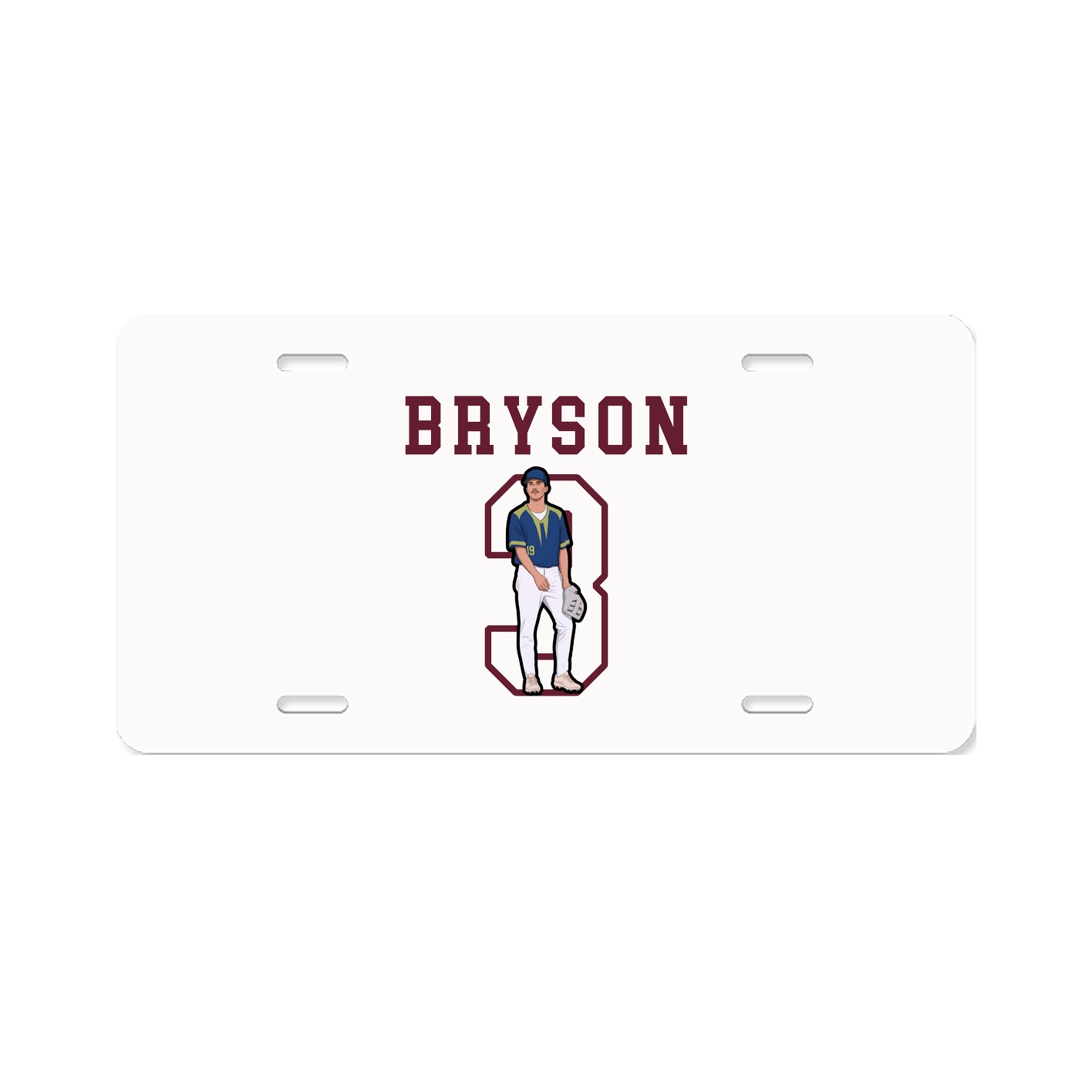 License Plate — Shirsey in Classic