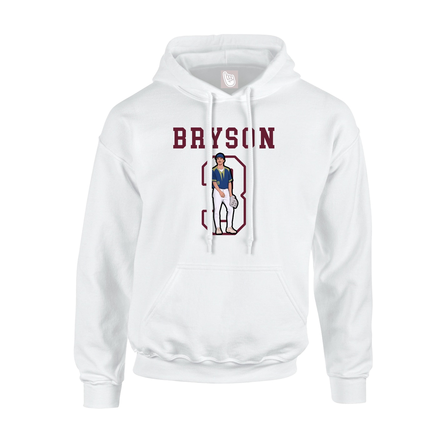 Youth Hoodie — Shirsey in White