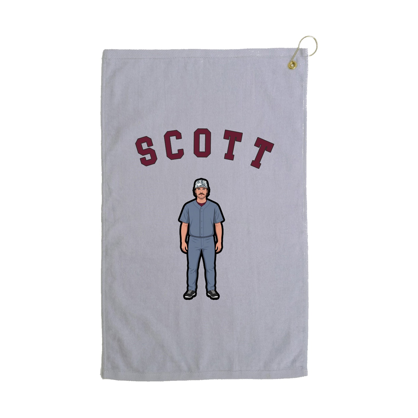 Golf Towel — Shirsey Arch in Grey