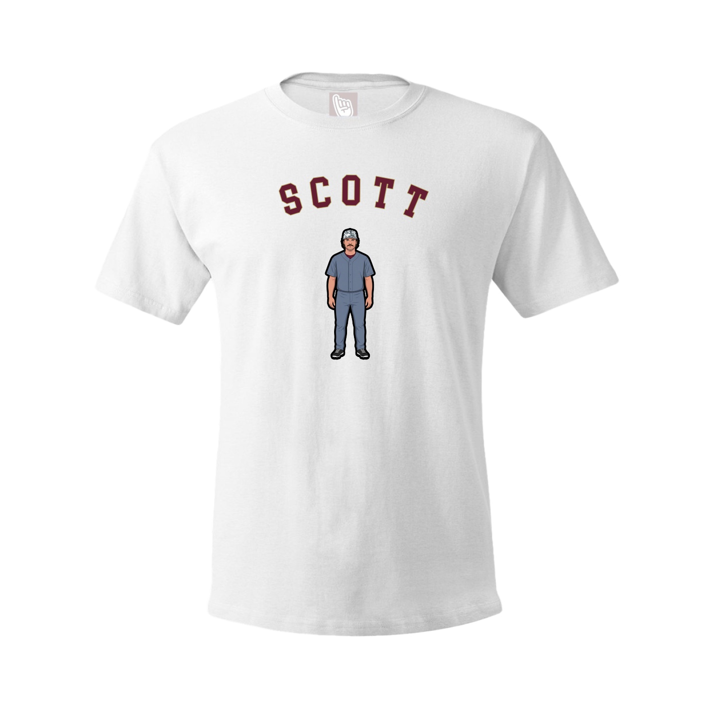 Tee — Shirsey Arch in White