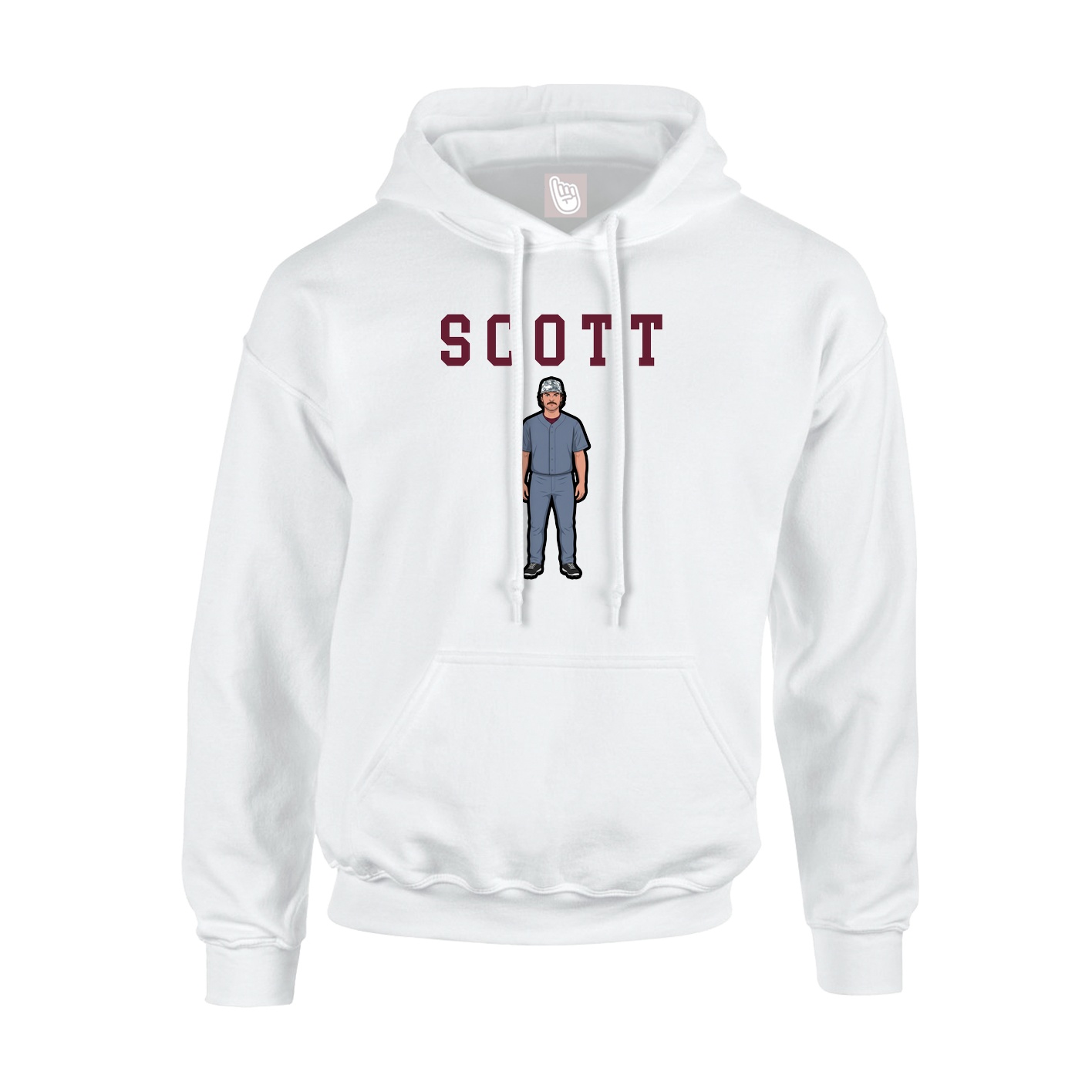 Youth Hoodie — Shirsey in White