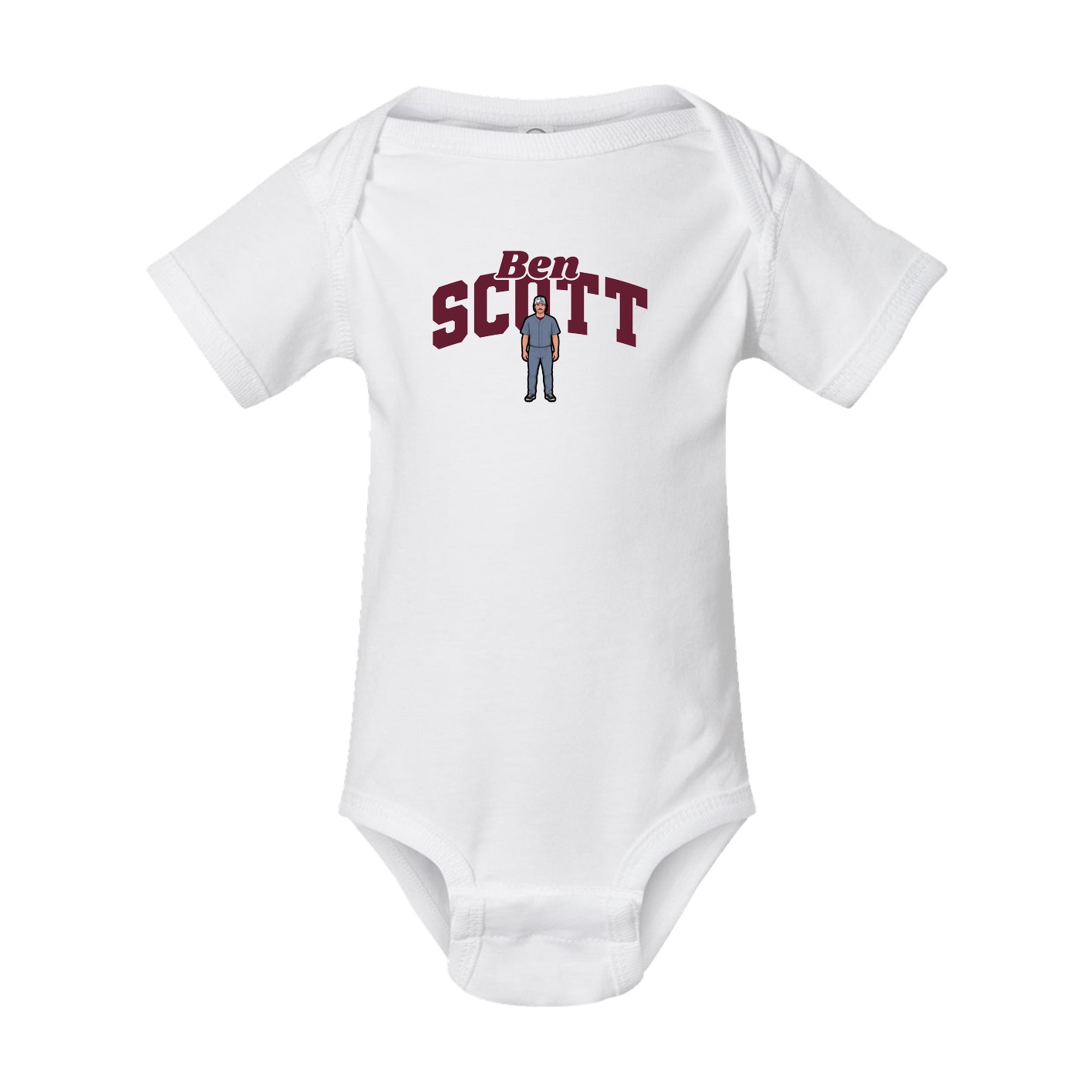 Baby Onesie — Signature Arch in White