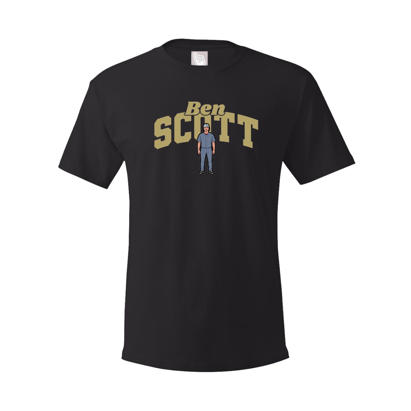 Tee — Signature Arch in Black