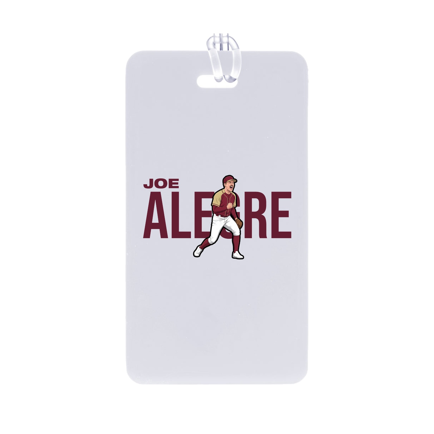 Bag Tag — Player Name in Classic