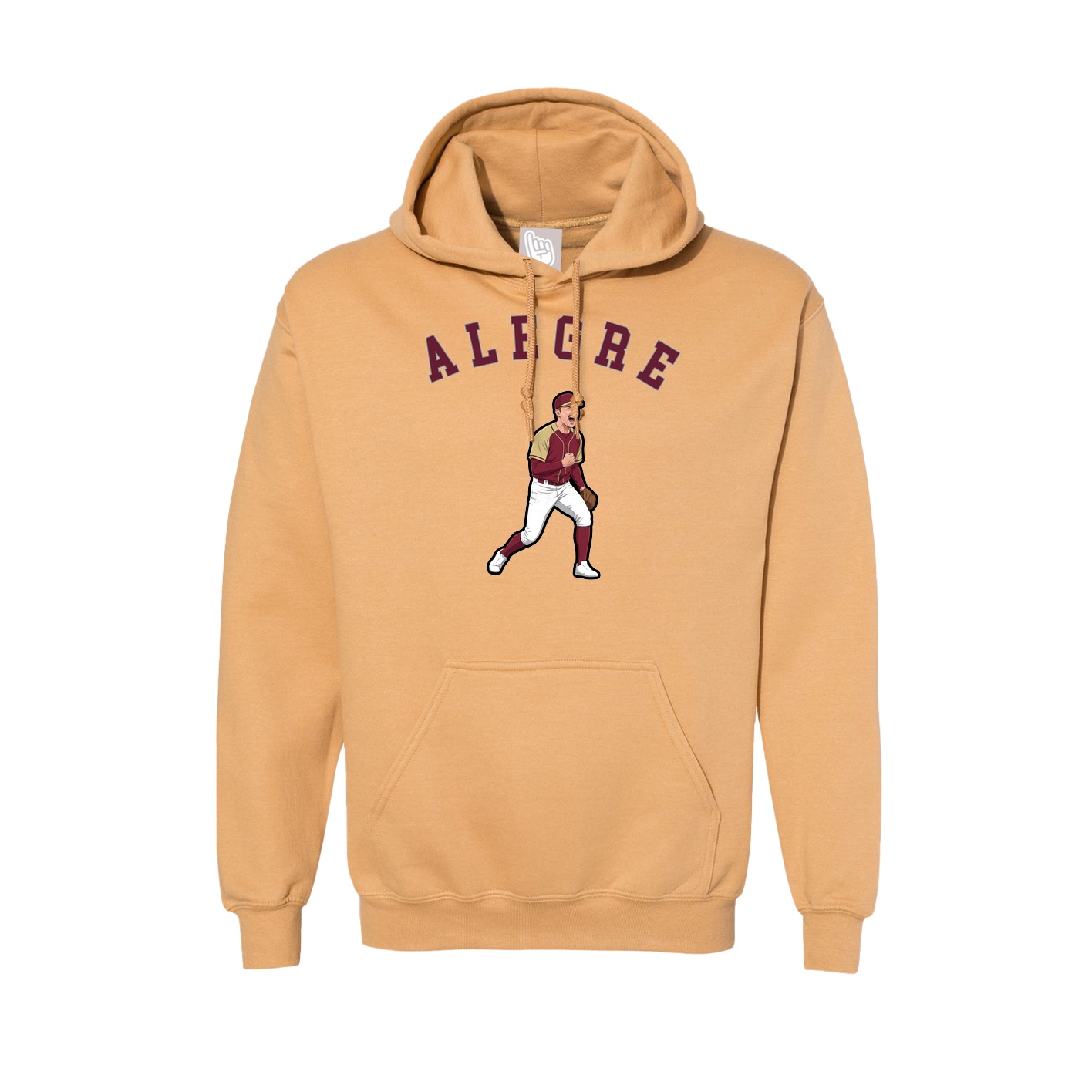 Hoodie — Shirsey Arch in Vegas Gold