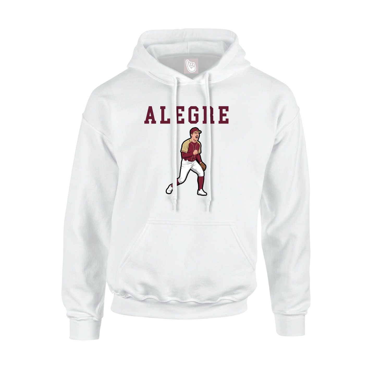 Youth Hoodie — Shirsey in White